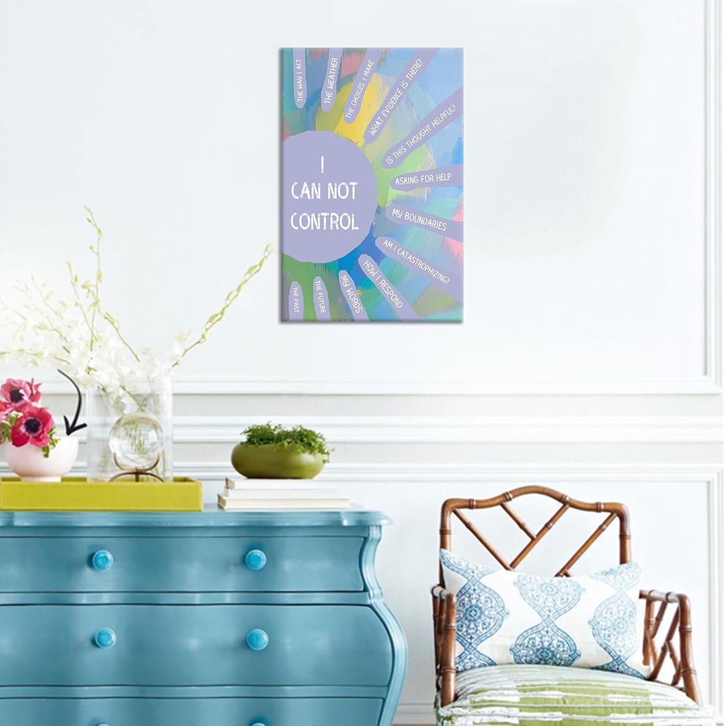 Inspirational Canvas Wall Art Office Wall Decor Poster Print Motivational Entrepreneur Quotes Picture Painting Artwork for Modern Home Bedroom Kitchen Gym Stretched and Framed [12''Wx18''H]