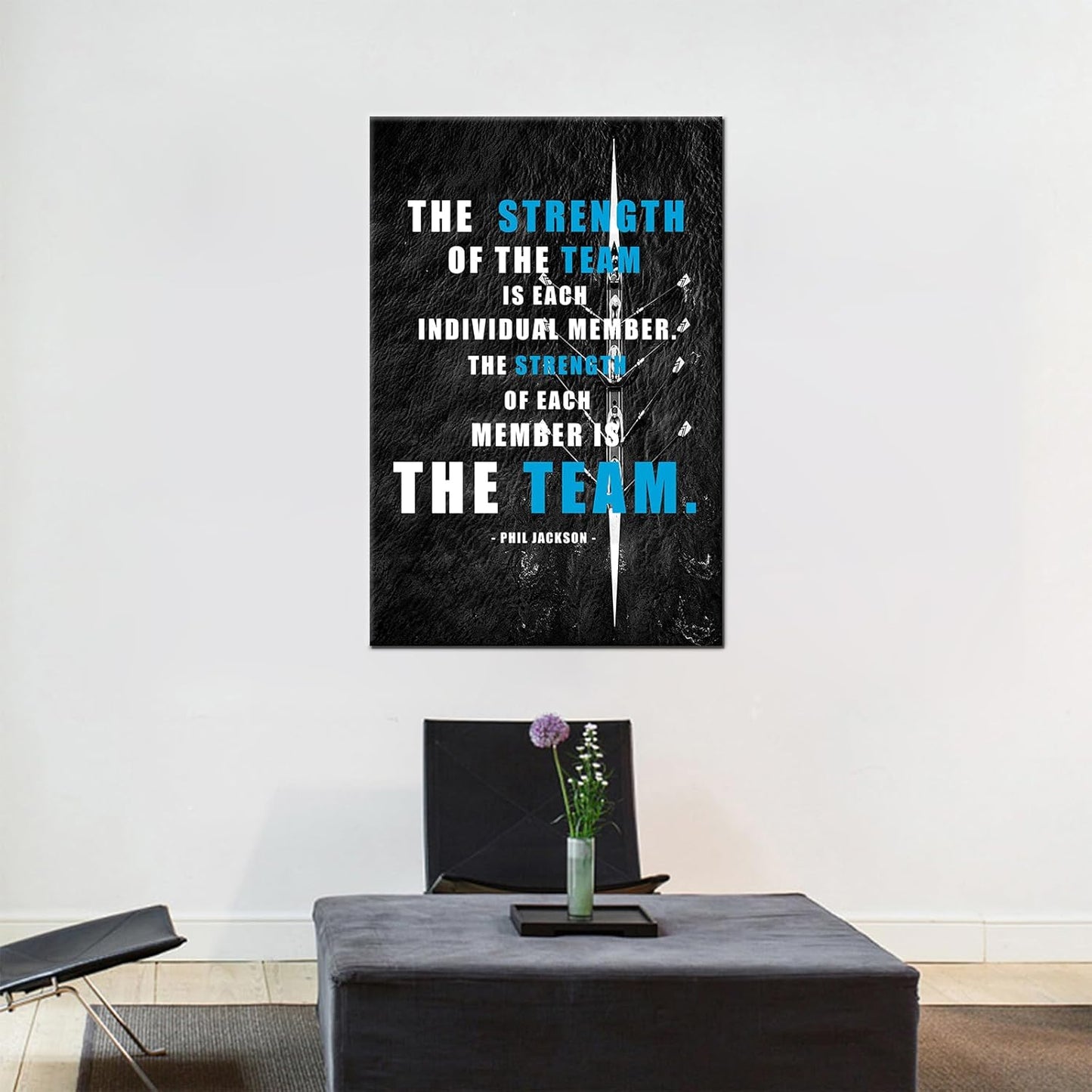 GoForArt Dream Big Motivational Canvas Wall Art, Inspirational Famous Quote Bedroom Living Room Decor, Positive Modern Landscape Mountain Office Dorm Room Poster Print (Inspirational-09, 24.00" x 36.00")