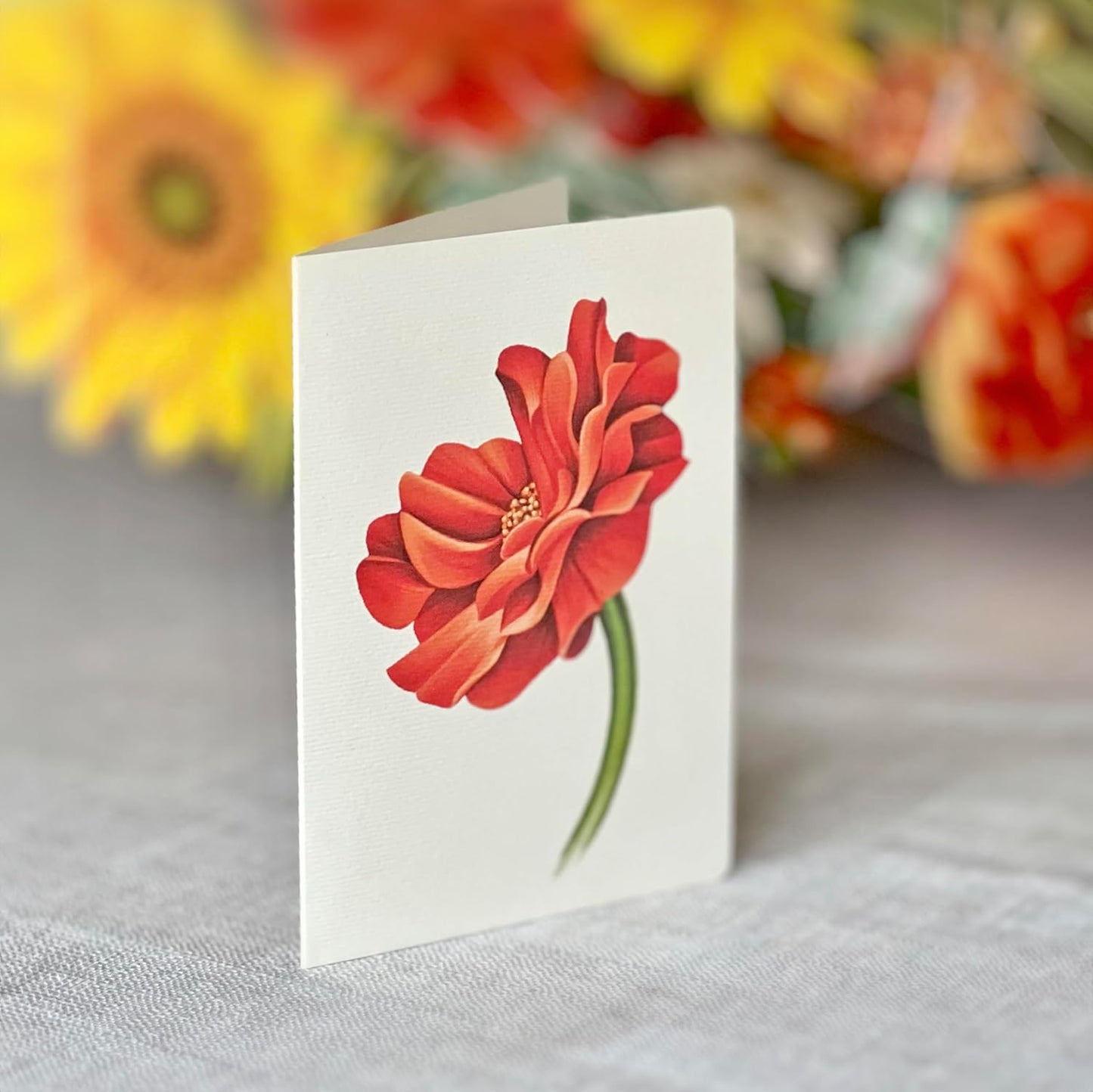 Freshcut Paper Pop Up Cards, Pumpkin Harvest, 12 Inch Life Sized Forever Flower Bouquet 3D Popup Greeting Card, Autumn Cards, Birthday Card, Blank Notecard & Envelope