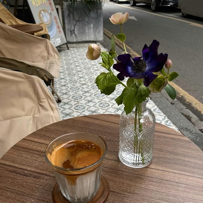 40Pcs Glass Bud Vase Set,Small Flower Vase for Tables Centerpieces Decor, Mini Vintage Clear Vase for Home,Wedding,Party Decorations（40 Pcs，Clear）