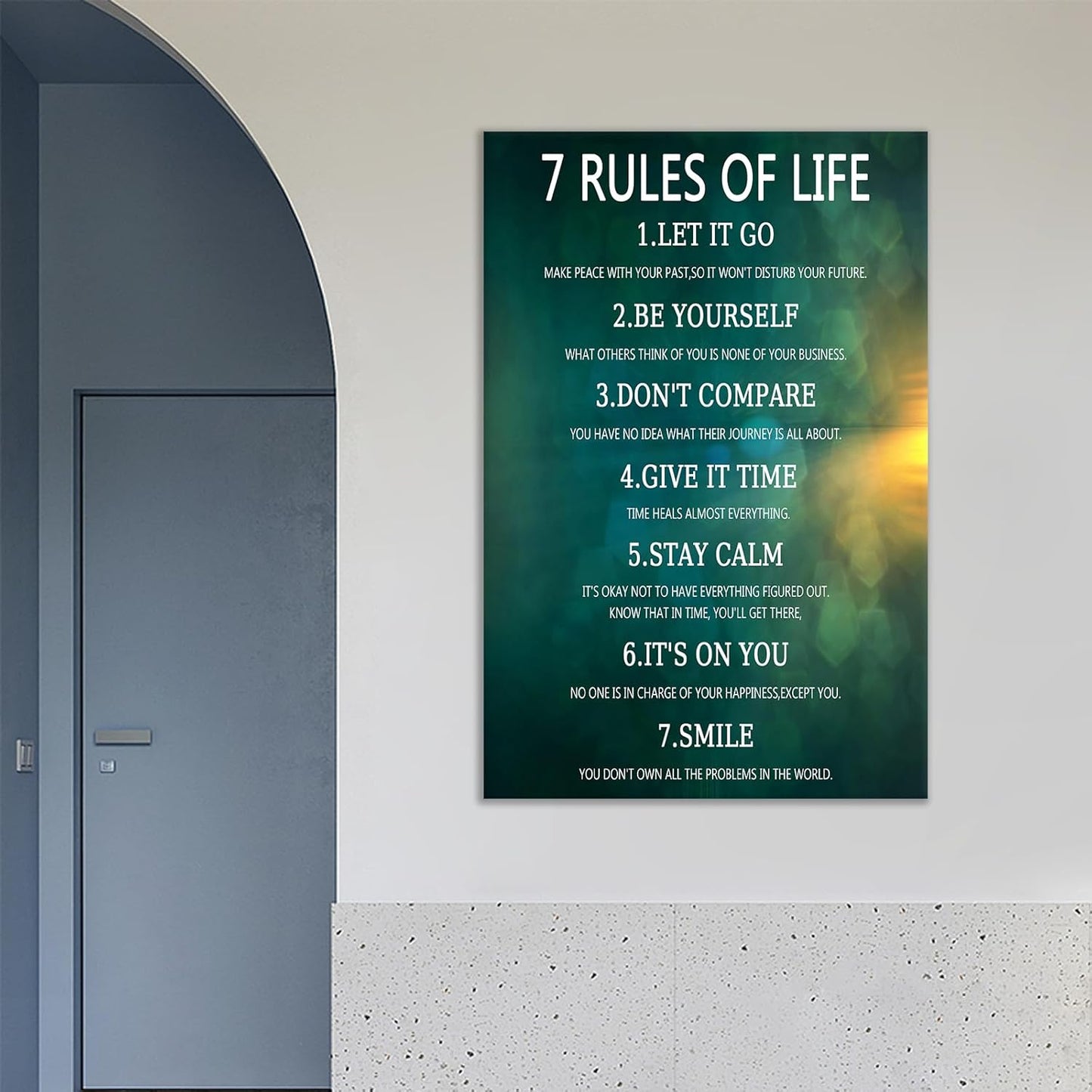 Inspirational Wall Art Motivational Entrepreneur Quotes Poster Artwork Print on Canvas Positive Picture Painting Wall Decor for Modern Home Classroom Workplace Hallway Ready to Hang [24''Wx36''H]