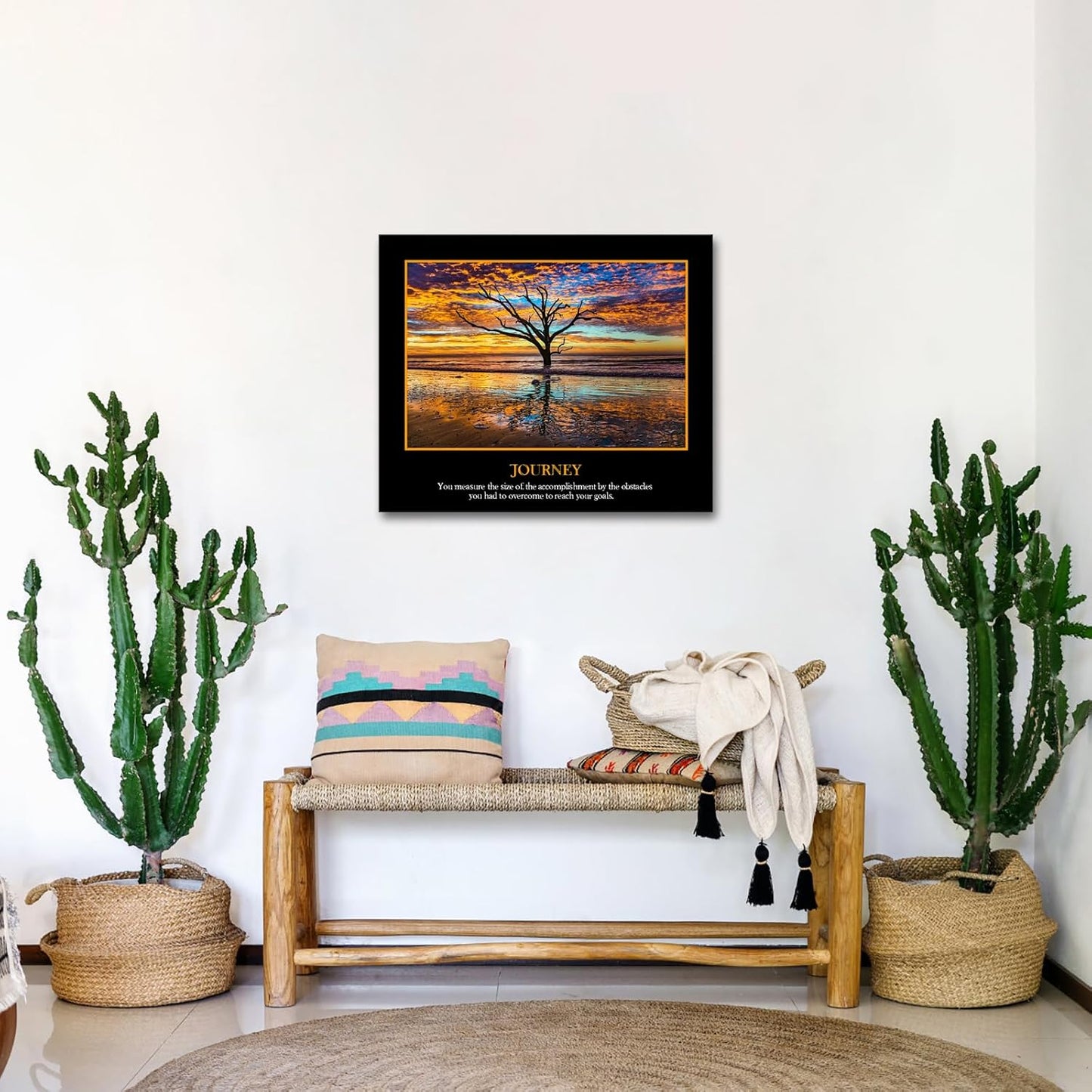 KREATIVE ARTS Canvas Wall Art for Droms Journey Quote Inspirational Prints Motivational Work Posters for Classroom Education Quotes Giclee Print Gallery Wrap Modern Home Decor (Journey)