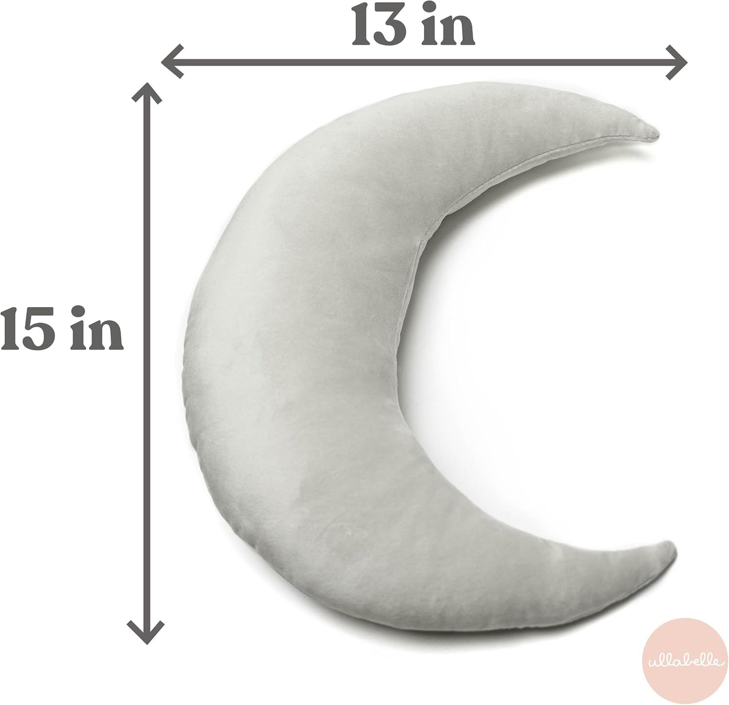 Decorative Pillow, Decorative Nursery Pillow, Playroom Décor, Cute Throw Pillows (Blue Moon)