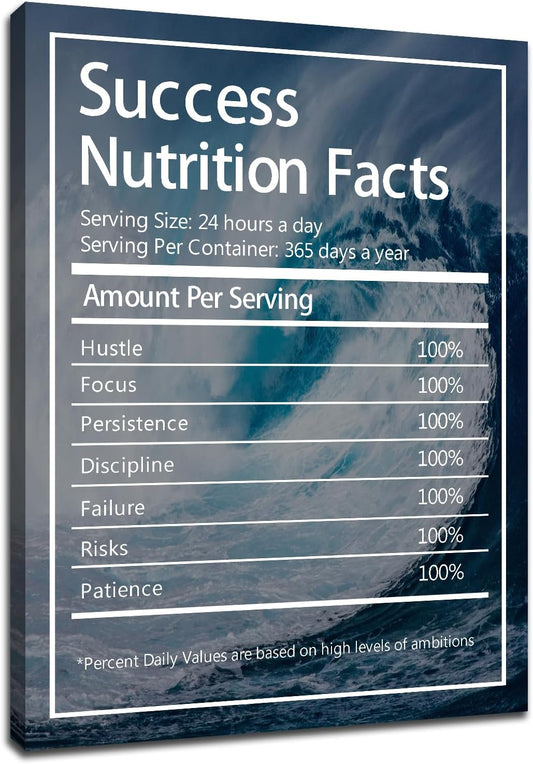 GoForArt Dream Big Motivational Canvas Wall Art, Inspirational Famous Quote Bedroom Living Room Decor, Positive Modern Landscape Mountain Office Dorm Room Poster Print (Inspirational-19, 18.00" x 24.00")