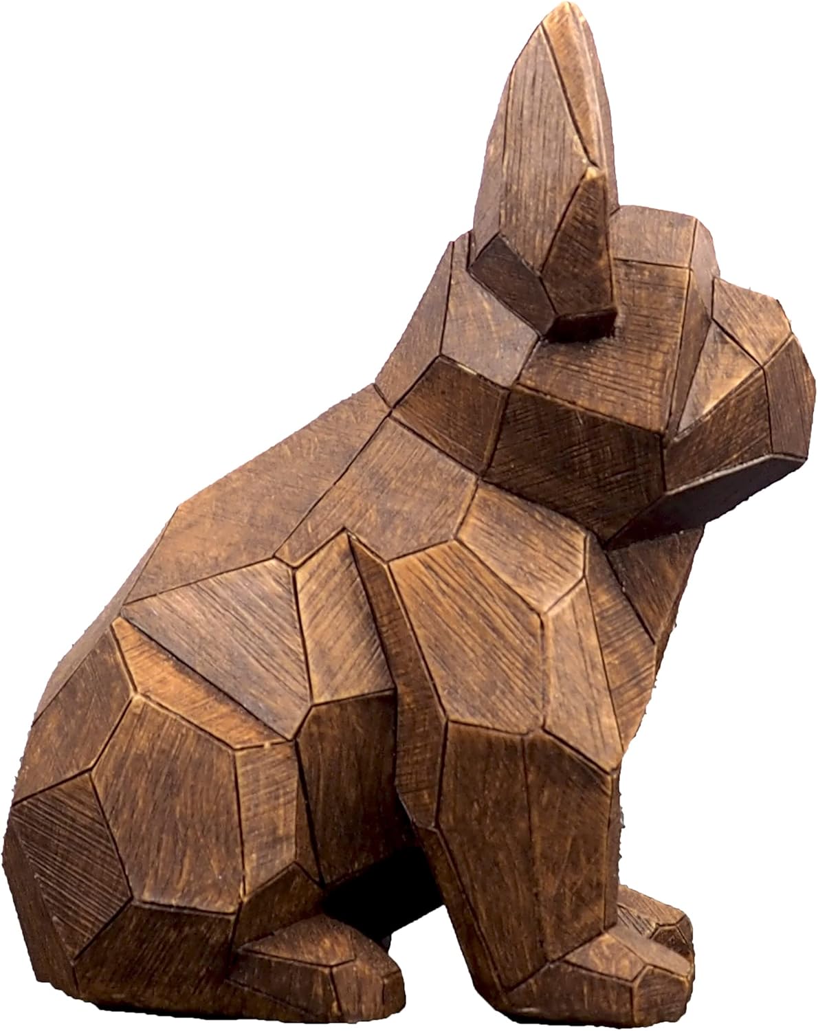 Hymmah Dog Home Decor Statue Rustic Home Decorations for Living Room, Boho Sculpture Resin Animal Collectible Figurines for Indoor Decor
