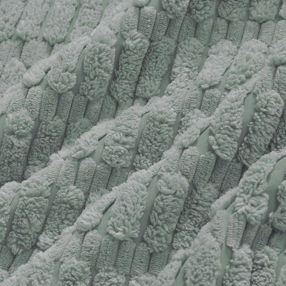 Fancy Homi 4 Packs Decorative Throw Pillow Covers for Living Room Couch Bed, Modern Farmhouse Boho Home Decor, Accent Cushion Case (14 x 14 Inch, Grey Blue)