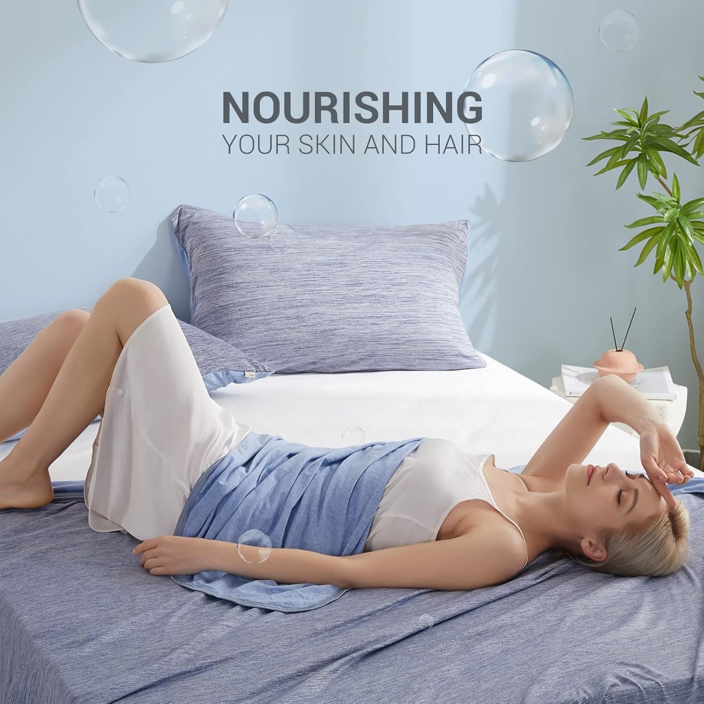 Marchpower Arc-Chill Cooling Blanket for Hot Sleepers Twin Size with Double-Sided Design, Japanese Cooling Fiber Absorbs Body Heat, Lightweight Soft Cold Blankets for Sleeping Summer