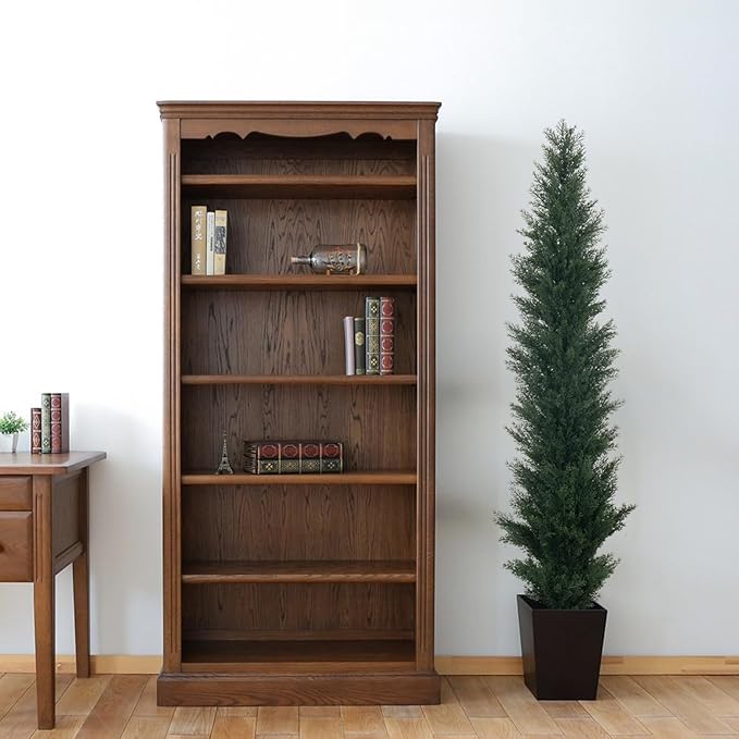 5ft Artificial Cedar Topiary Trees - Fake Boxwood Topiary Cypress Trees Potted Plants, Artificial Plants Shrubs for Home Indoor Outdoor Garden Porch Decor