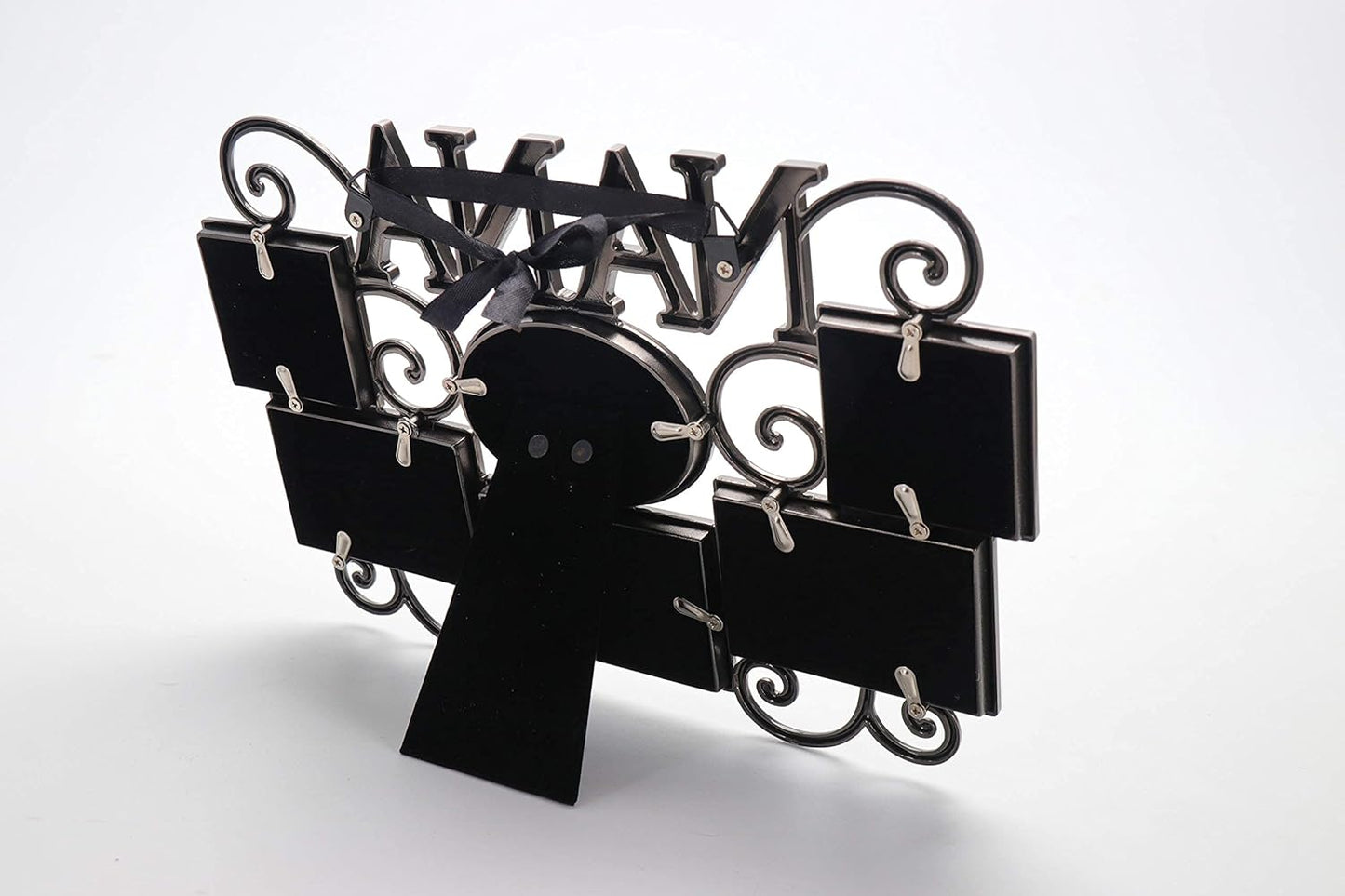 Lasody Nana Picture Frame,Cherish Every Memory,6 opening photo collage,Antique Silver,Mothers Day GiftsLasody Fathers Day And Mothers Day Collage Picture Frame (3”X2“+2“x2", Nana)