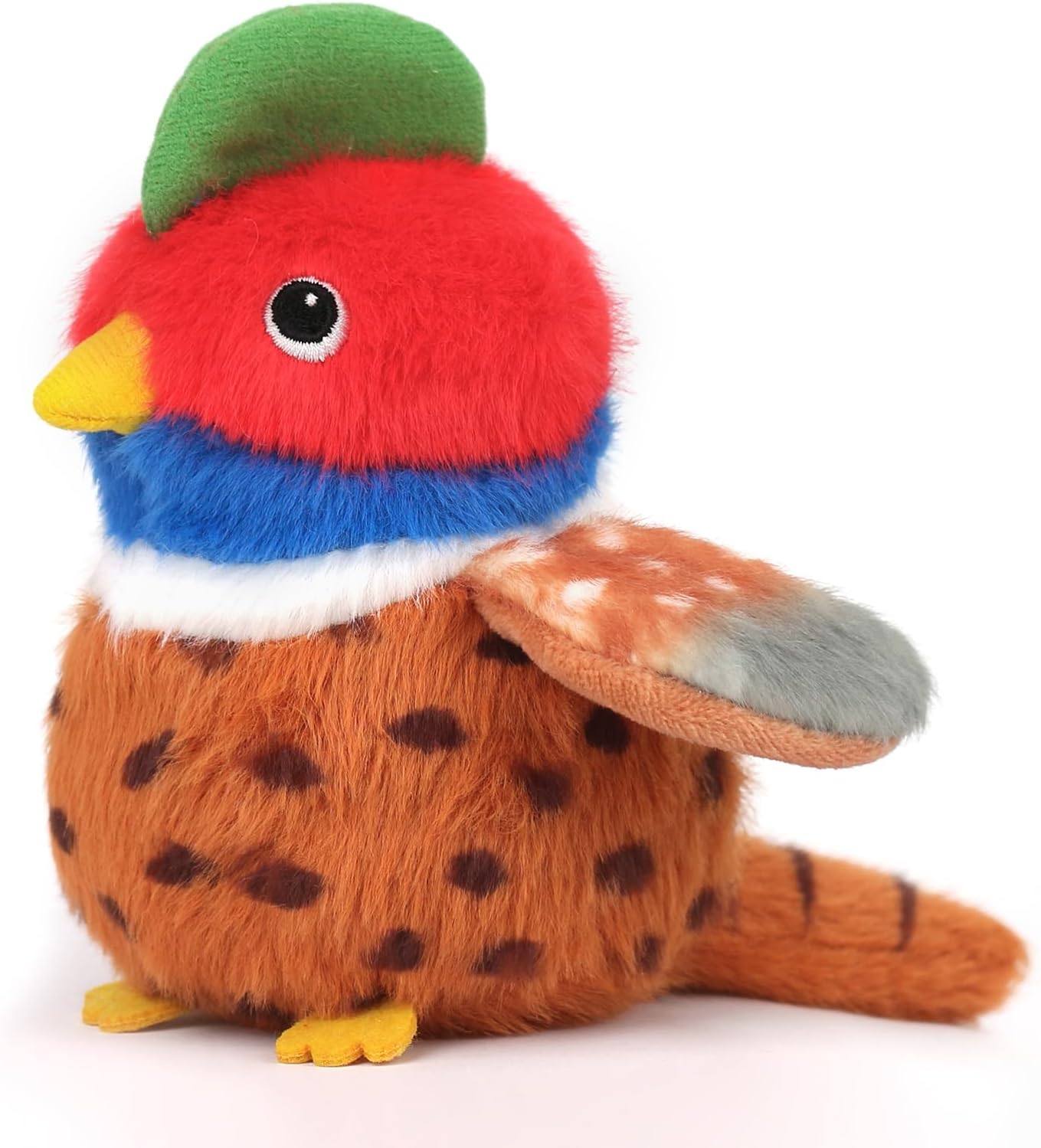 Bird Stuffed Animal Realistic Cute Bird Plush Backpack Pendant Simulation Toy Plush Suitable Christmas Birthday Valentine's Day Gift for Kids