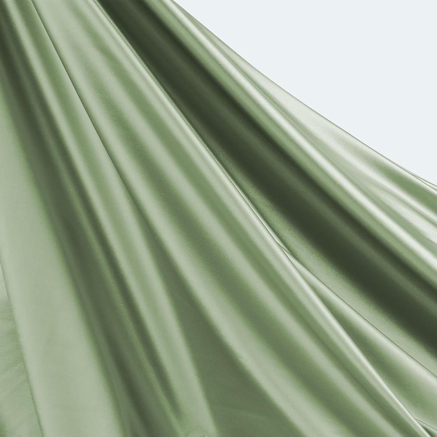 Cooling Comforter Summer Blanket for Hot Sleepers, Silky-Soft & Cool Fiber All-Season Comfort, Double-Sided Cold Blanket for Night Sweats, Full XL Size 78" x 87", Sage Green