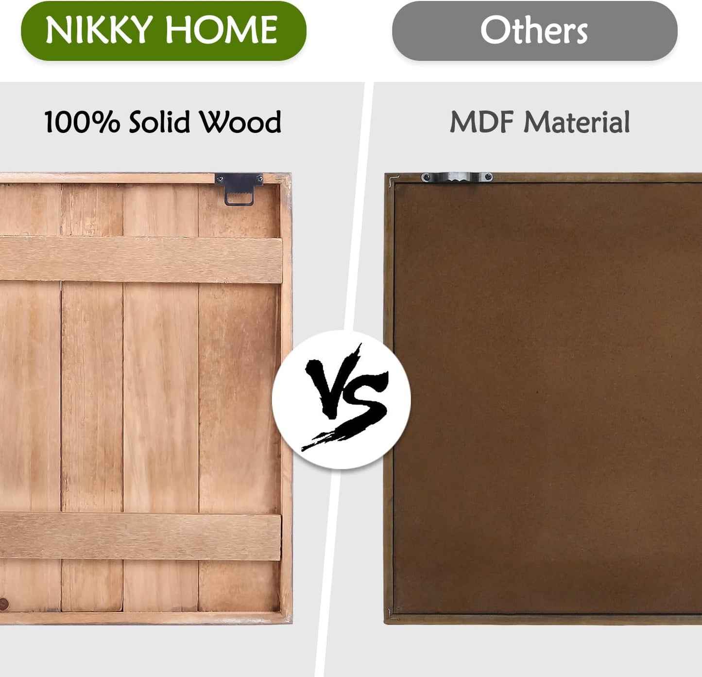 NIKKY HOME Deer Cabin Wall Decor, 3D Elk Rustic Wood Forest Mountain Woodland Wildlife Lodge Animal Picture Art Bathroom Decor, 16 x 12 Inches