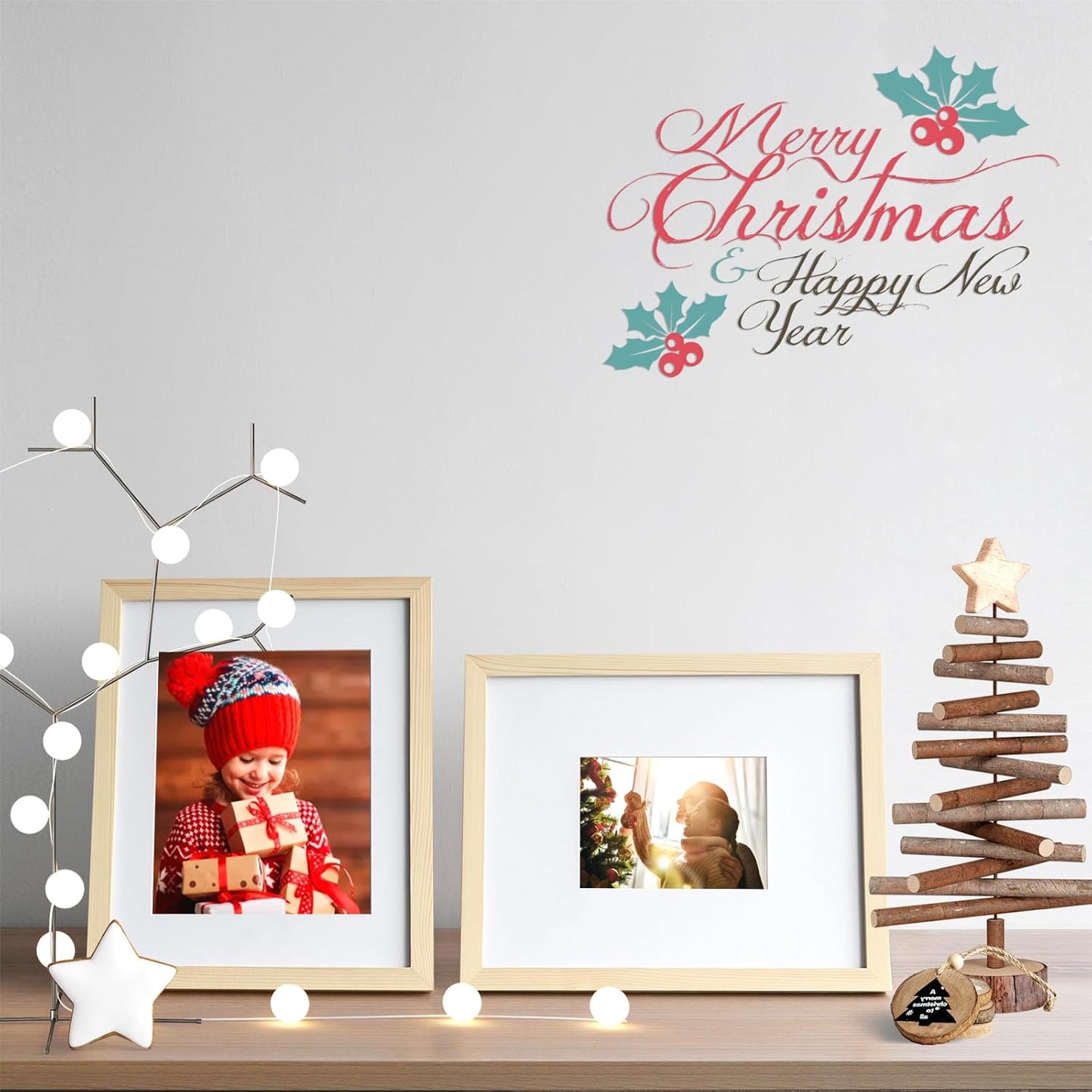 KINLINK 11x14 Picture Frame Natural, Solid Wood Frames 14x11 with Acrylic Plexiglass for Pictures 5x7/8x10 with Mat or 11x14 without Mat, Tabletop and Wall Display Photo Frame Set of 4