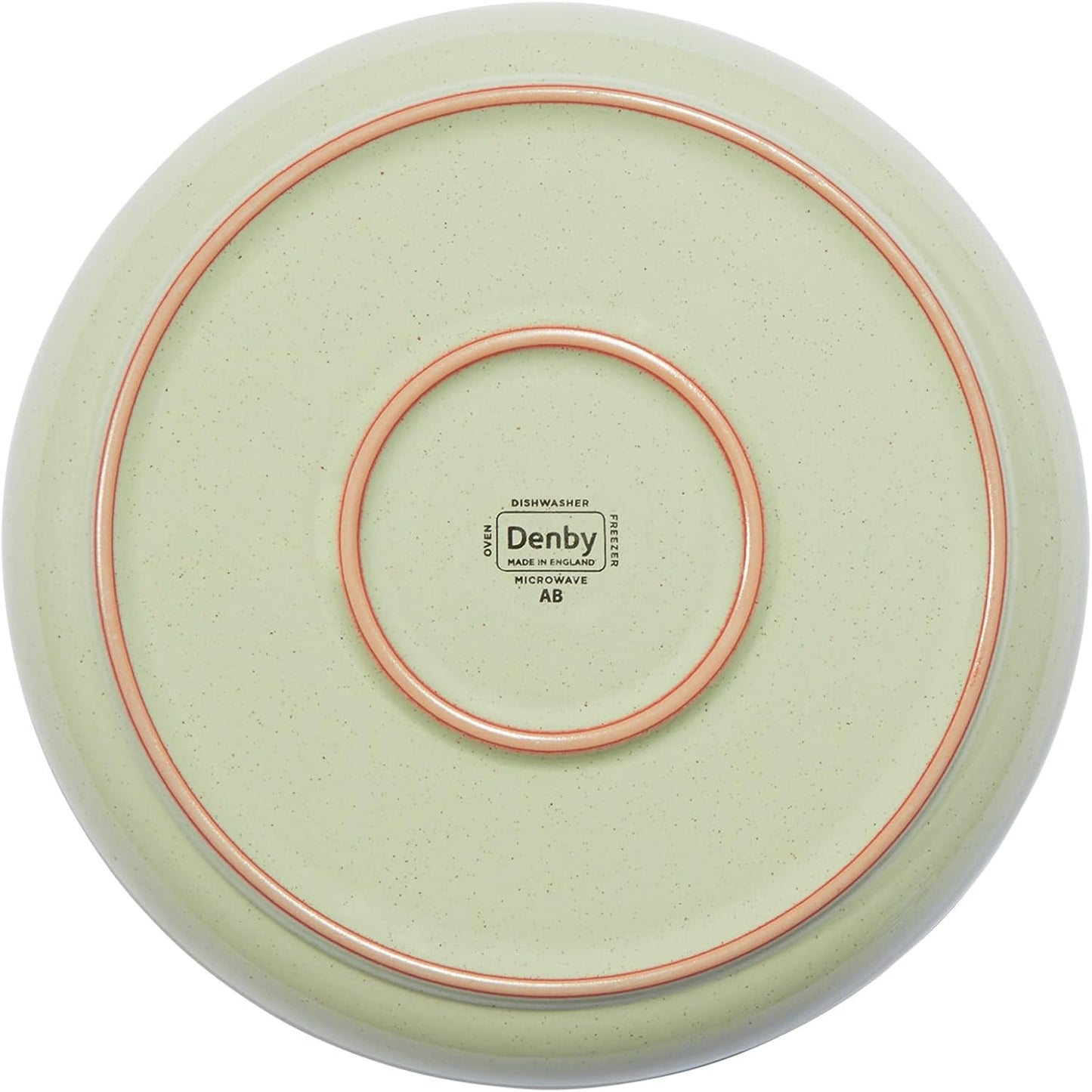 Denby - Heritage Orchard Medium Plate - 8.25in Apple Green Scratch & Chip Resistant Dinner, Lunch, Salad Plate For Everyday Use - Ceramic Stoneware Tableware Dish - Dishwasher & Microwave Safe