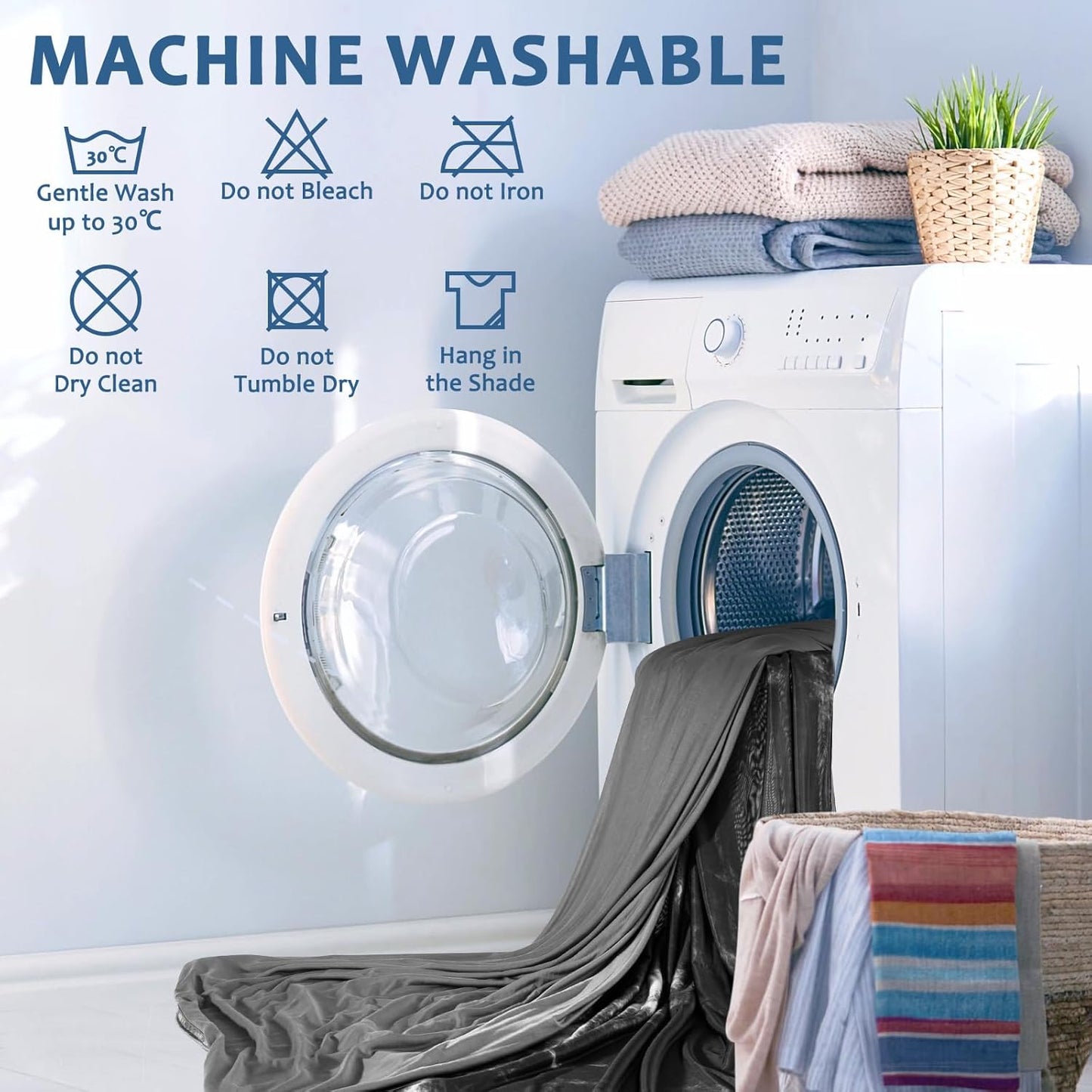 Marchpower Cooling Blanket for Hot Sleepers Twin Size, Arc-Chill Double-Sided Cooling Fabric Q-Max>0.5, Tie Dye Summer Cold Blanket for Sleeping