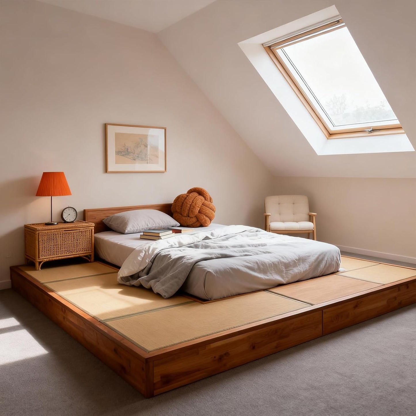 Knot Pillow Ball Plush - Decorative Throw Pillows for Bed Relieve Stress, Round Knot Cushion for Sofa Decor Pet Toy, Brown 12 inch