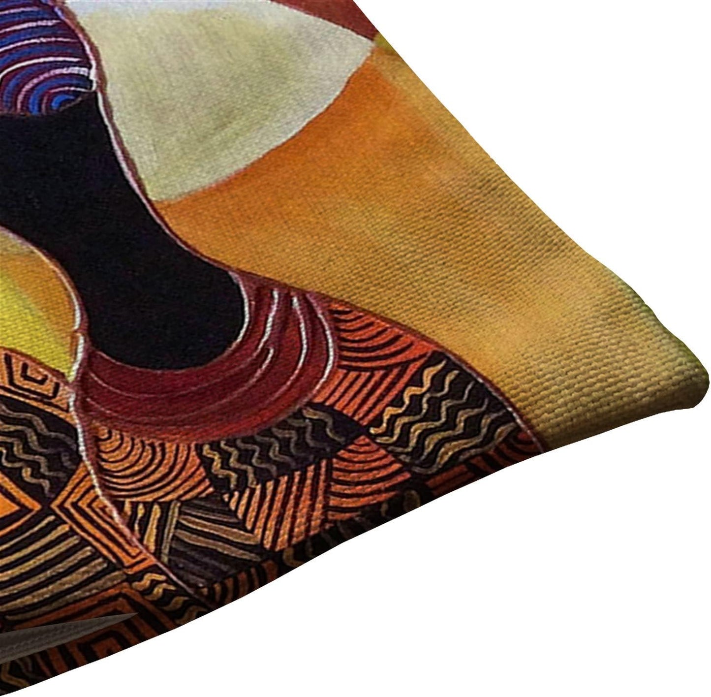 Farmhouse Decorative Outdoor Throw Pillow Covers for Couch Sofa Bed African Woman Pillow Cover Modern Decor Pillow Case 12 x 20 Inch Jcp135