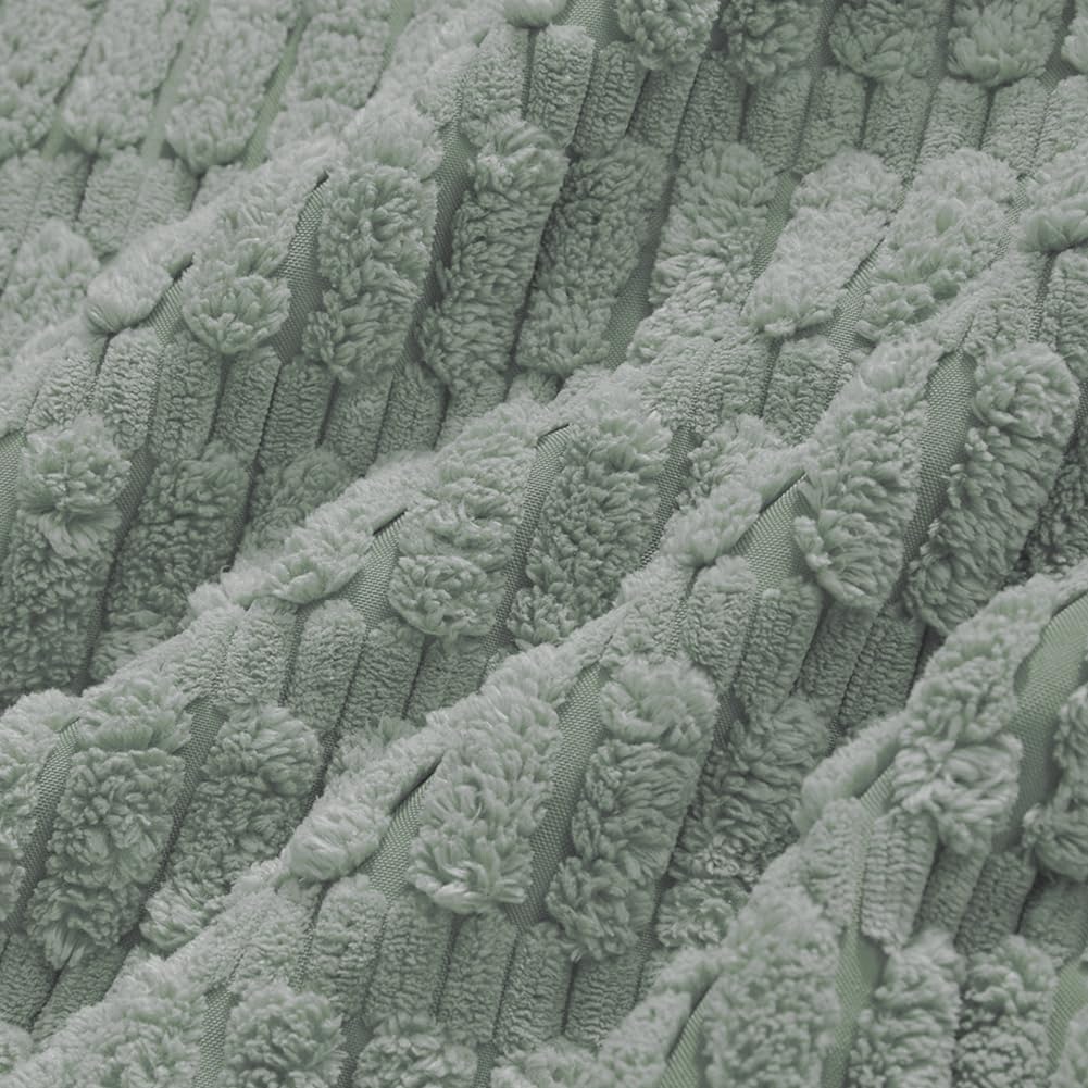 Fancy Homi 4 Packs Decorative Throw Pillow Covers for Living Room Couch Bed, Modern Farmhouse Boho Home Decor, Accent Cushion Case (12 x 24-Inch, Grey Blue)