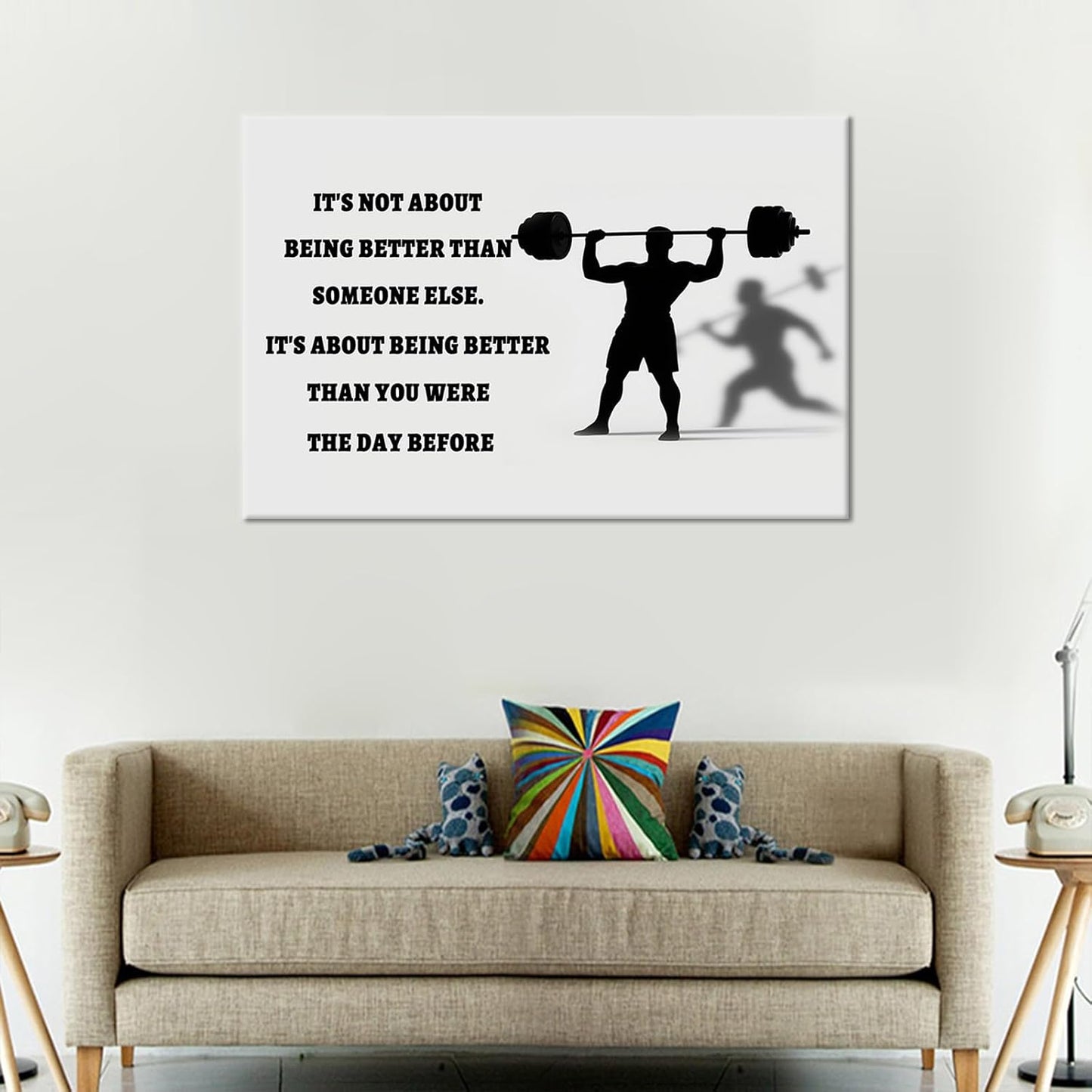 Inspirational Poster Wall Art Office Decor Motivational Entrepreneur Quotes Print on Canvas Picture Painting Artwork for Living Room Workplace Classroom Wall Decoration Ready to Hang [24''Wx36''H]
