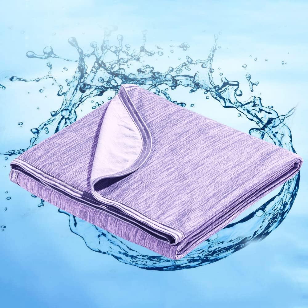 Marchpower Arc-Chill Cooling Blanket for Hot Sleepers Twin Size, Double-Sided Design Japanese Cooling Fiber Absorbs Body Heat, Lightweight Soft Cold Blanket for Sleeping Summer Bed