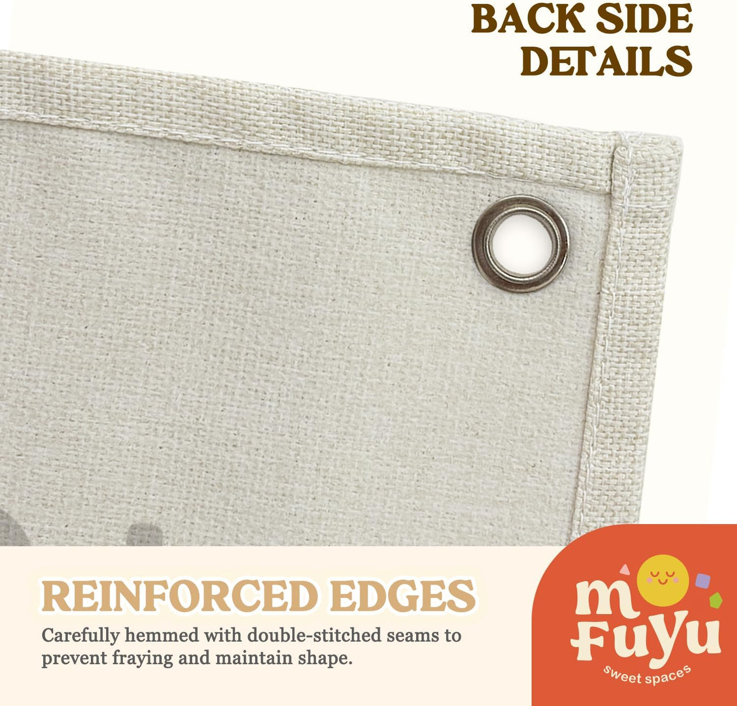 Girls Room Decor–Long Live Sisterhood Linen Canvas Banner, Wall Hanging for Nursery, Playroom, Teen Girl Bedroom 20x30 Inch