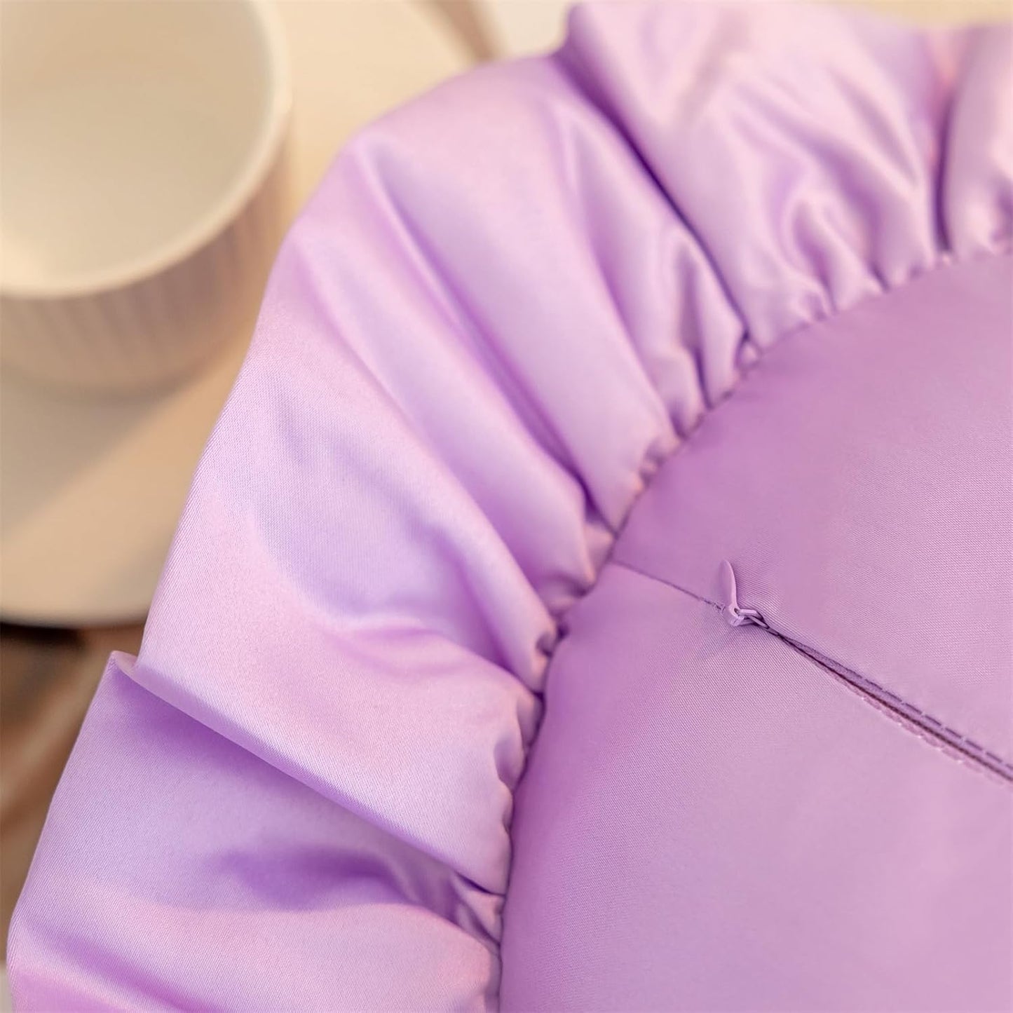 Heart Pillows, Cute Soft Room Decor Ruffled Love Heart Shape Throw Pillows Sofa Cushion Pillow for Living Room Bed Chair Car Floor Home Decoration, Light Pink