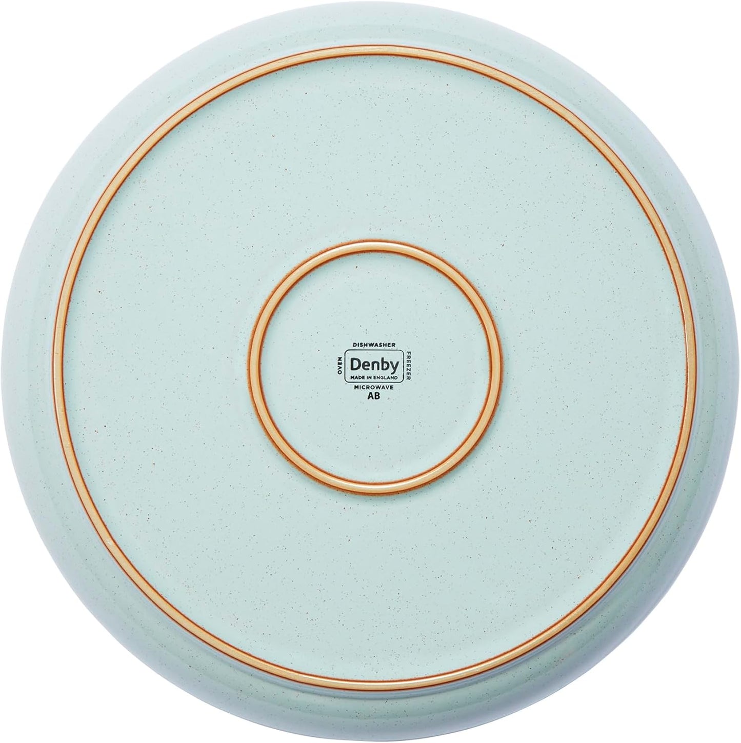 Denby Heritage Pavilion Coupe Dinner Plate Dia. 260X30 Mm Light Blue