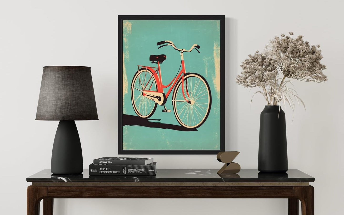 Bicycle Pop Art Poster Print, Vintage Retro Wall Art Decor Paintings Classic Artwork for Bedroom Living Room Decorations. (Bicycle, 24x36 inches (Unframed))