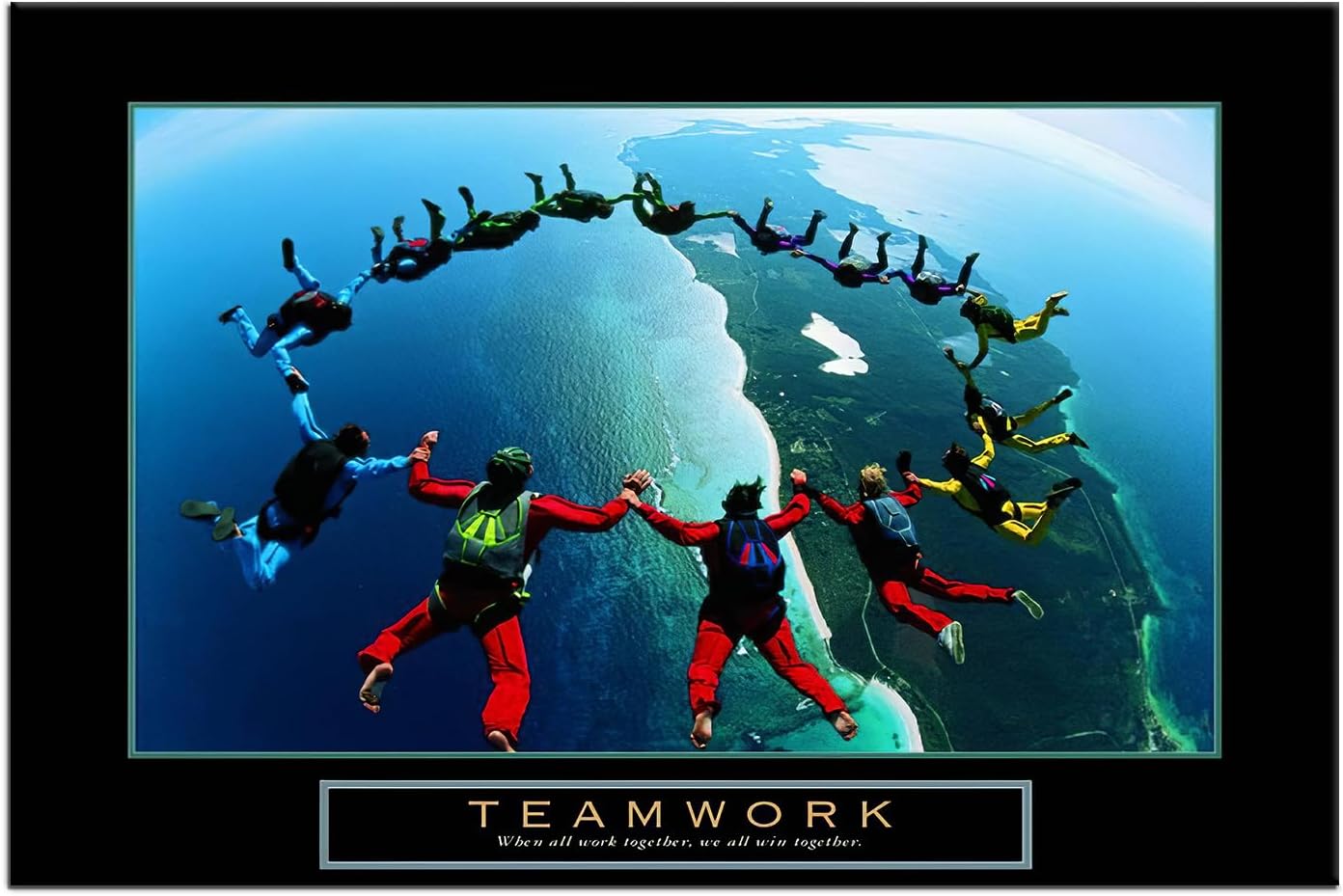 GoForArt Dream Big Motivational Canvas Wall Art, Inspirational Famous Quote Bedroom Living Room Decor, Positive Modern Landscape Mountain Office Dorm Room Poster Print (Inspirational-11, 12.00" x 18.00")