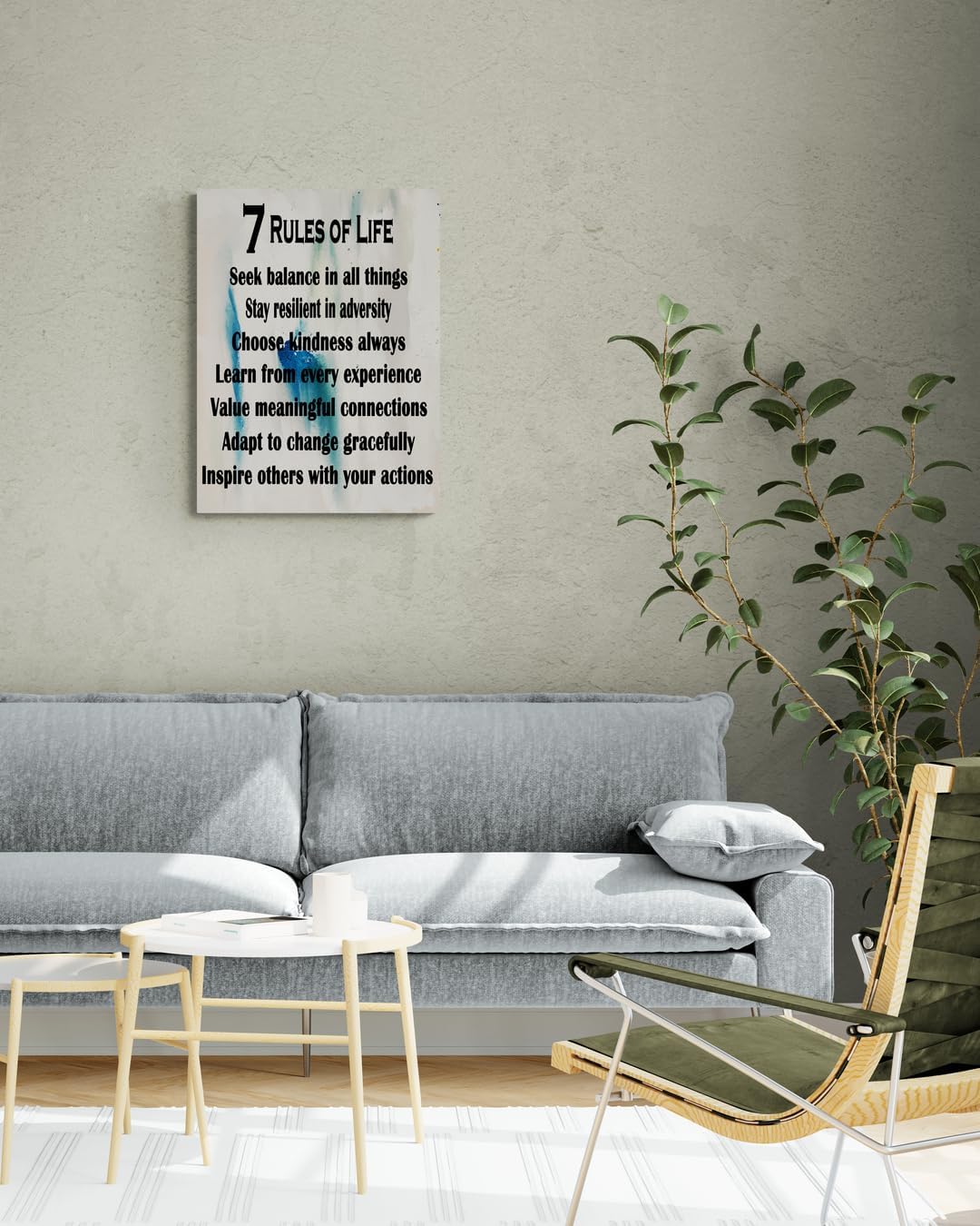 GoForArt Dream Big Motivational Canvas Wall Art, Inspirational Famous Quote Bedroom Living Room Decor, Positive Modern Landscape Mountain Office Dorm Room Poster Print (White04, 18.00" x 24.00")