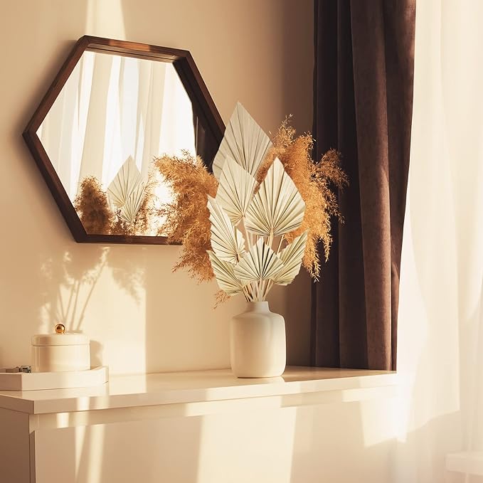 110 Pieces Dried Pampas Grass Decor Bulk, Dried Palm Spears Bunny Tails Pampas Reed Grass Dried Palm Leaves Dried Flower Bouquet for Wedding Boho Home Decor