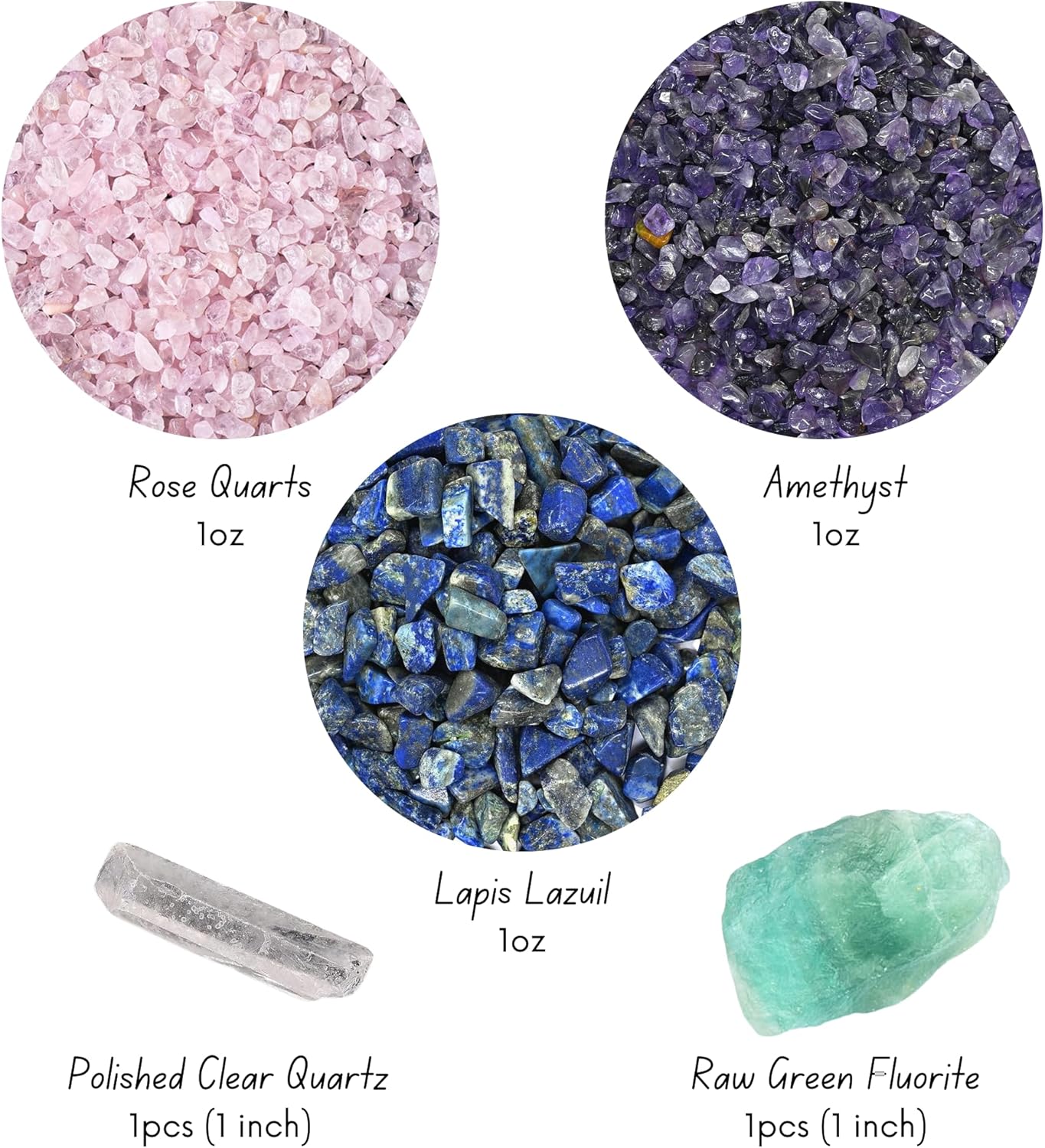 Cute Farms Terrarium Starter Kit | Moss, Vermiculite, Soil, Pebbles, Plant Food, & Finishing Tools (Large Kit + Crystals)