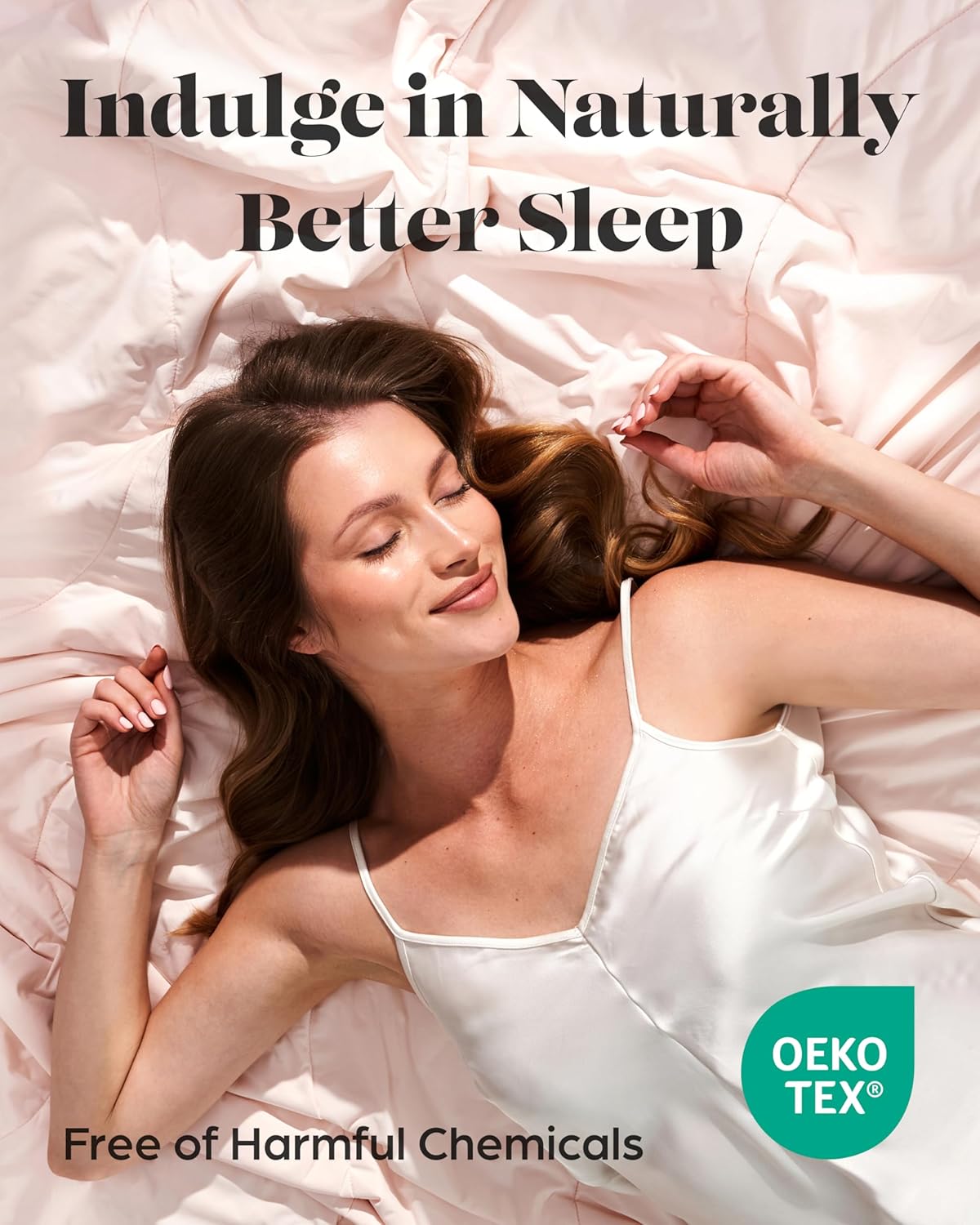 Lavish Comforts® Cooling Comforter Twin Size│Best Cooling Blanket for Hot Sleepers│Cool Blankets for Hot Sleepers│ Pink Bedding Blush Comforter│Q-Max>0.4│Twin XL Blanket