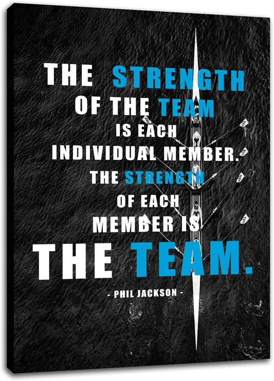 GoForArt Dream Big Motivational Canvas Wall Art, Inspirational Famous Quote Bedroom Living Room Decor, Positive Modern Landscape Mountain Office Dorm Room Poster Print (Inspirational-09, 18.00" x 24.00")