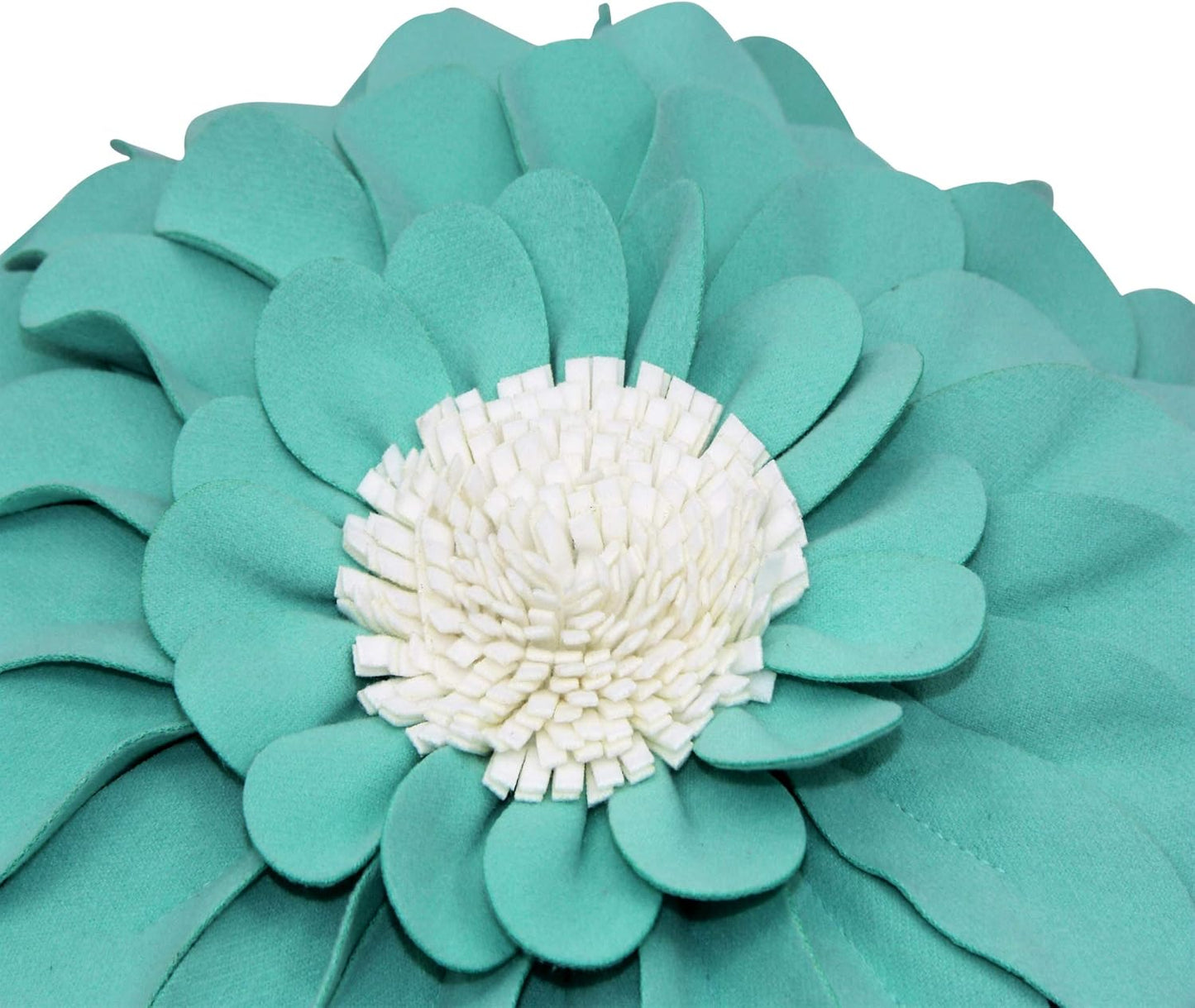 Decorative 3D Happy Daisy Throw Pillow - Patented Flower Shape Design - Soft & Cozy Couch & Bed Pillow