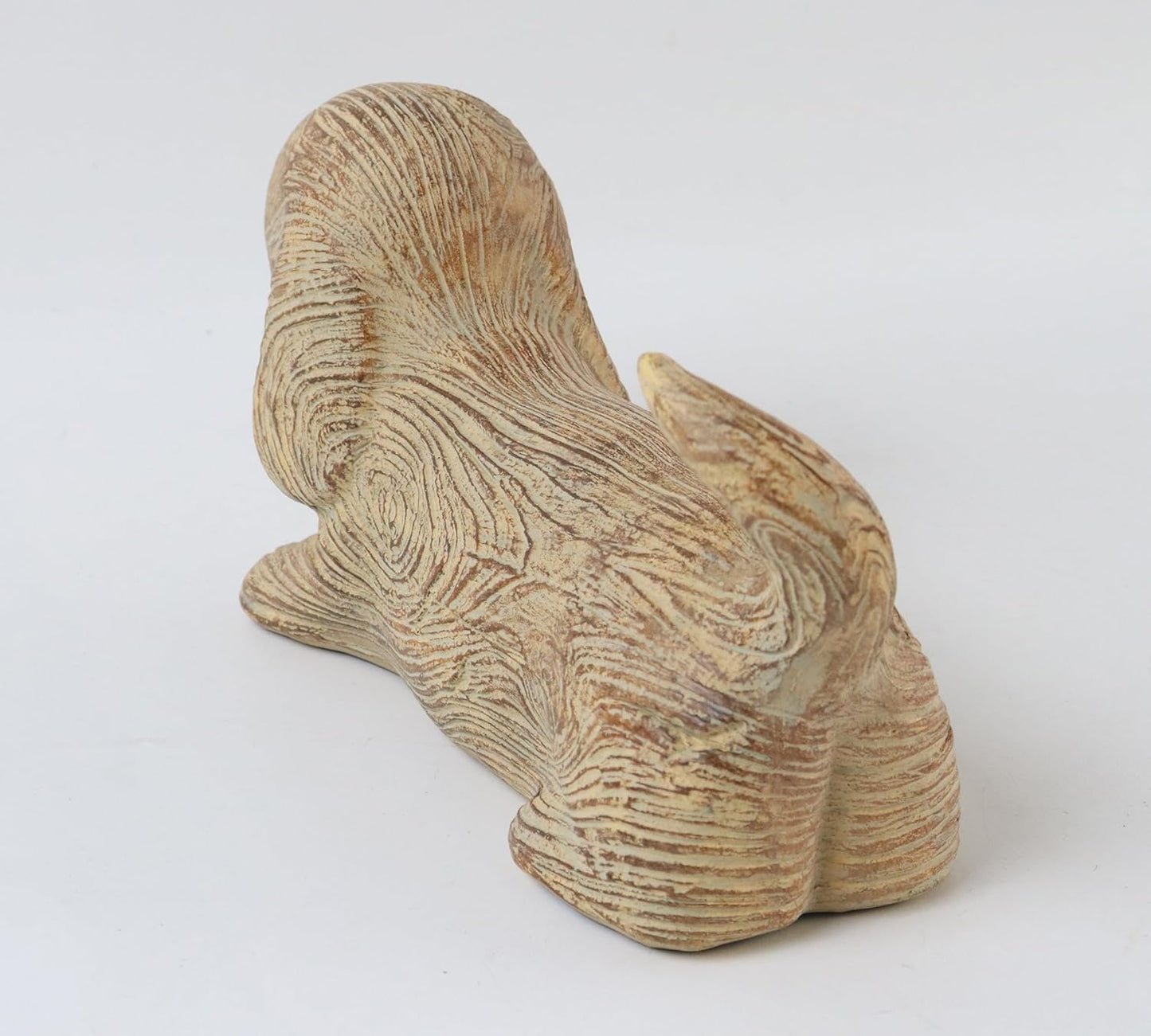 Hymmah Dog Home Decor Statue Rustic Home Decorations for Living Room, Boho Sculpture Resin Animal Collectible Figurines for Indoor Decor