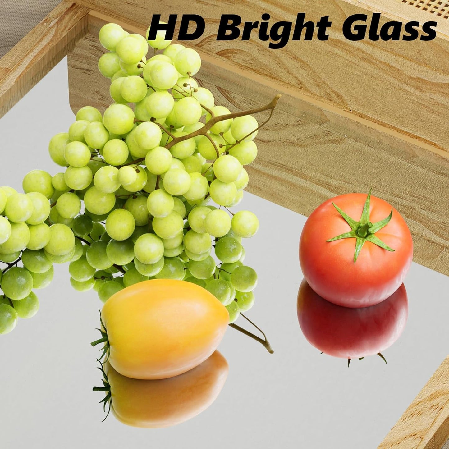 Entryway Mirror with Hooks, 30x18 Inch Boho Wall Mirror with Removable Shelf, Oval Solid Wood Framed, Handmade Rattan Wall Mirror for Over Sink, Bathroom, Bedroom, Living Room, Hallway, Vanity