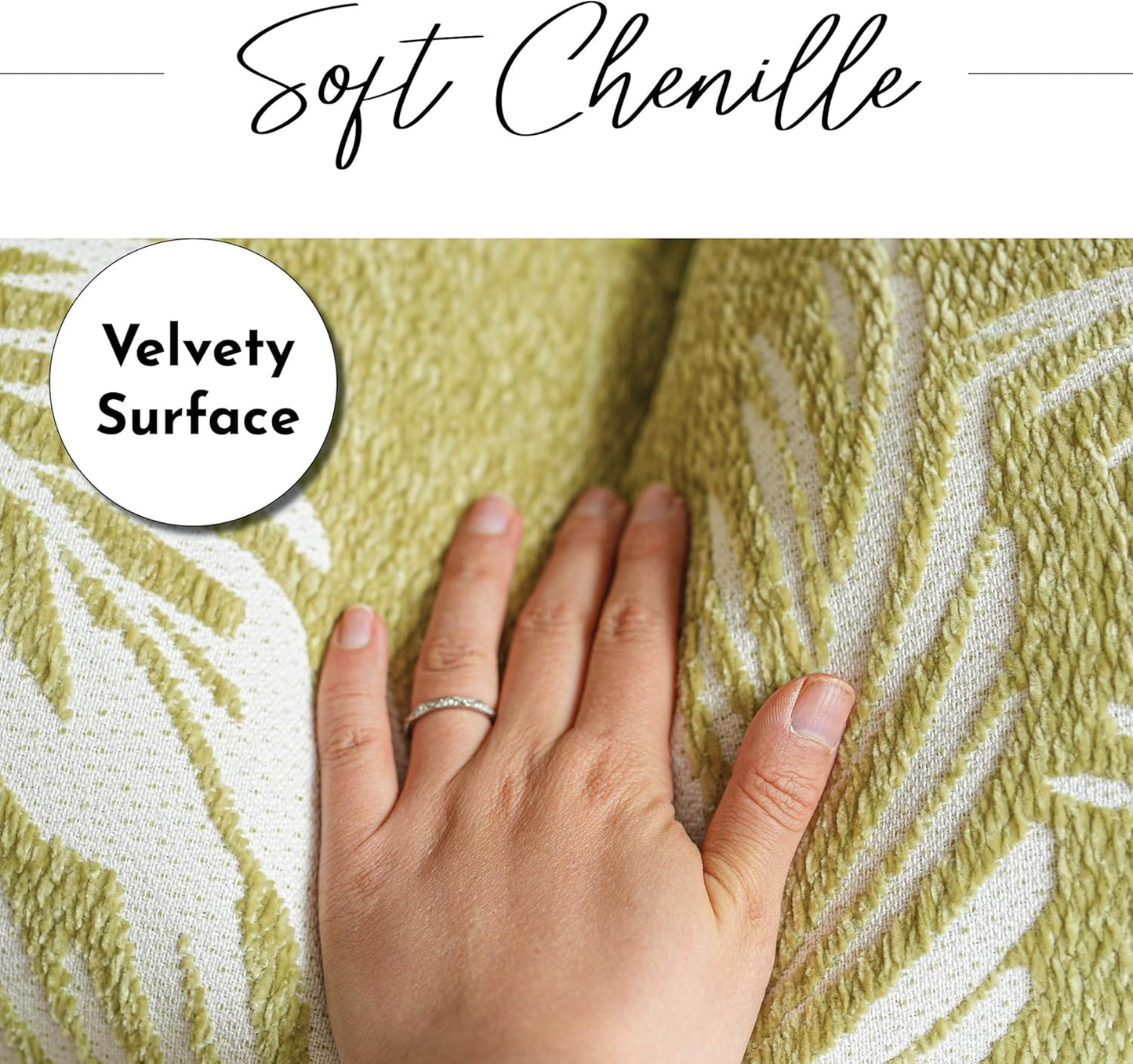 BlissBlush Green Boho Lumbar Throw Pillow Cover 14X36, Decorative Long Accent Body Lumbar Pillow for Bed, Farmhouse Woven Textured Lumbar Pillowcase for Couch (Cover ONLY)