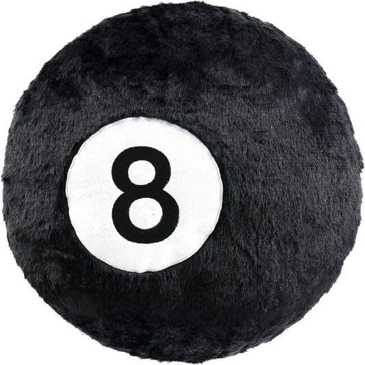 Dripykiaa 8 Ball Throw Pillow, 14" Decorative Pillows Throw Cushion Home Decoration Plush Sporty Design Ball Pillow for Women, Men Bestselling Comfort and Stylish Accent Decor