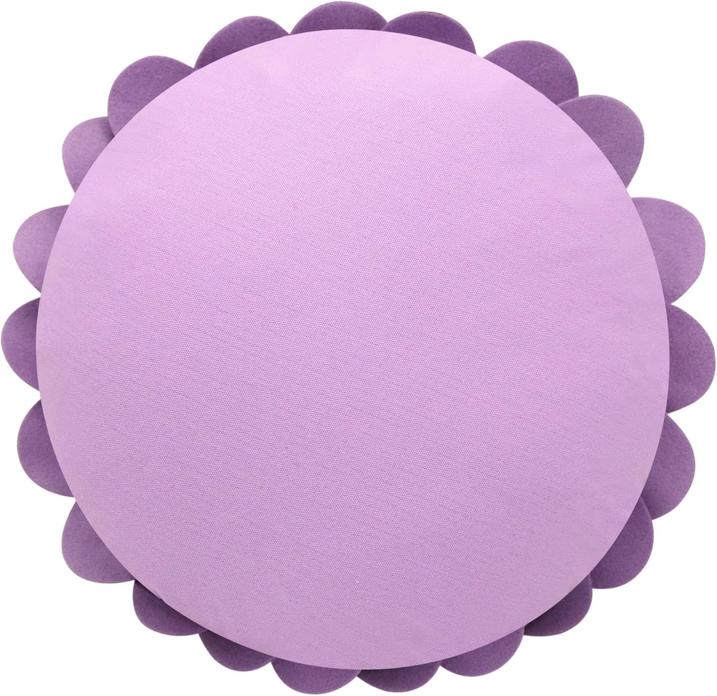 Decorative 3D Happy Daisy Flower Throw Pillow - Patented Shape Design for Home Decor - Round, Soft & Cozy Cushion for Couch & Bed