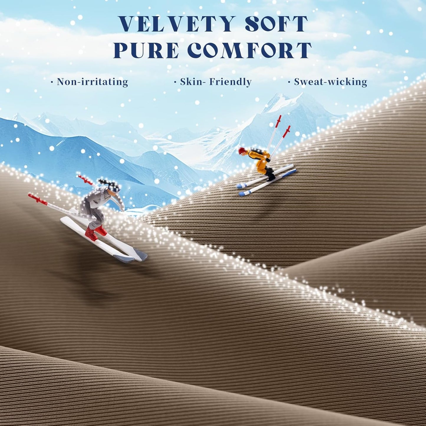 Cooling Comforter Twin Size, Double-Sided Cooling Blanket for Hot Sleepers & Night Sweats, Arc-Chill Q-Max > 0.4 Breathable Ice Blanket, Lightweight Cold Comforter (68''x90'', Brown)