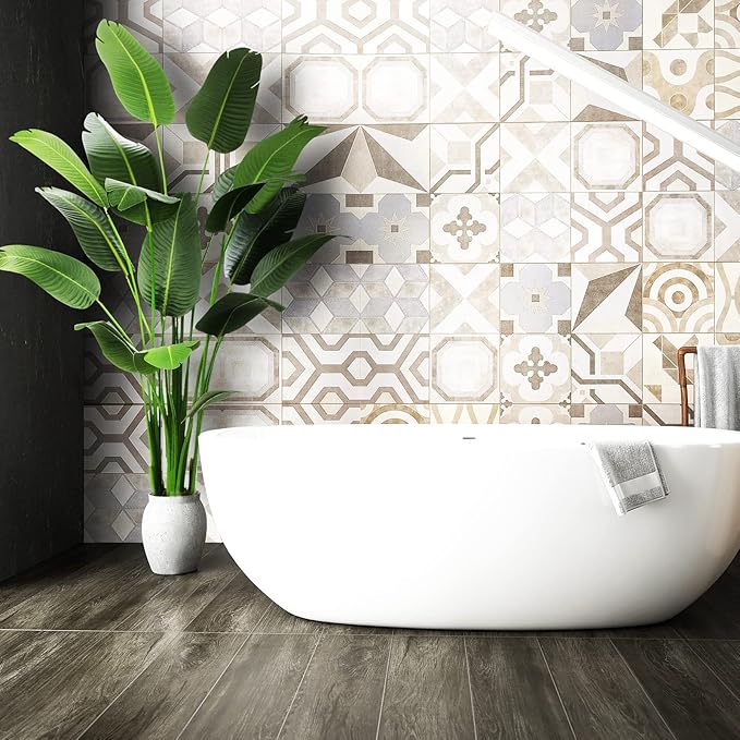 6.5ft Artificial Silk Bird of Paradise Palm Tree (78in) with 17 Trunks Faux Tree and Plastic Nursery Pot, Fake Plant for Office House Farmhouse Living Room Home Decor (Indoor/Outdoor)