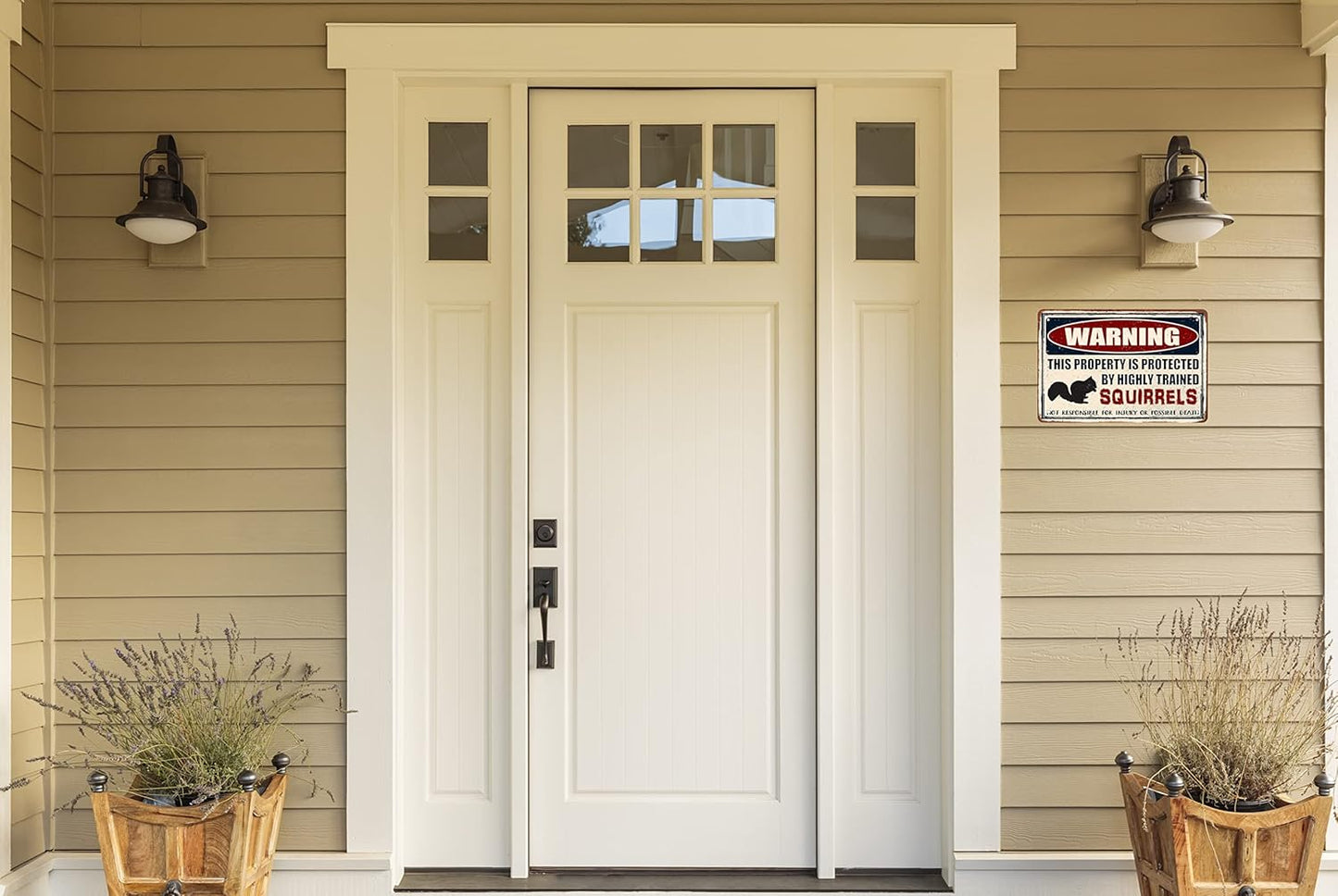 Funny Squirrels Decor Vintage Metal Tin Signs Plaque Wall Decor Bar Pub Man Cave Club Novelty Bathroom Toilet Retro Parlor Posters Cafe Store Garage Rule 8x12 In