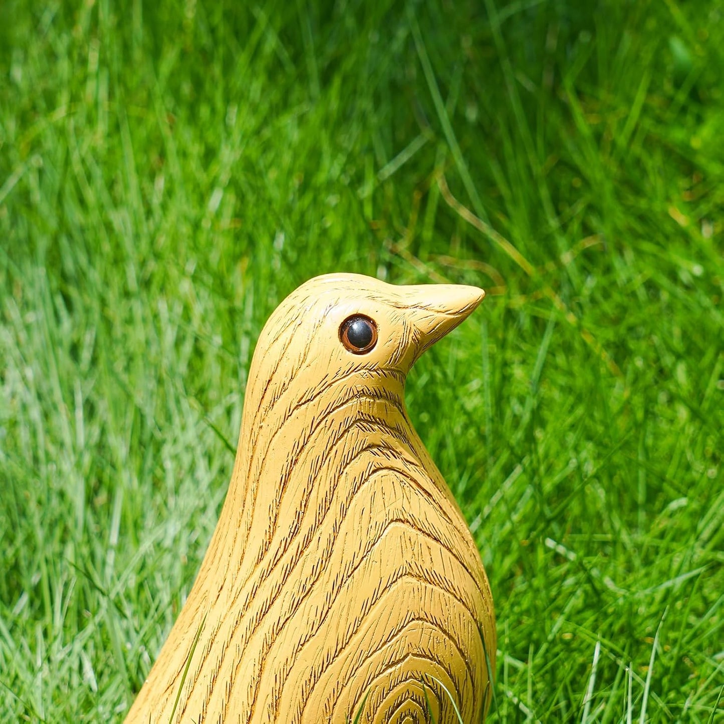 Mid Century Home Decor, House Bird, Adornment Office Home Decor, Desk Dove Ornament, Arts Pigeon Gifts, Replica Sculpture(Woodgrain, Wood Color)