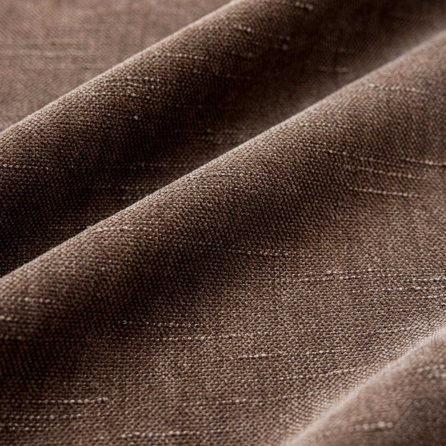 Foindtower Pack of 2 Soft Textured Chenille Throw Decorative Pillow Covers Square Accent Solid Cushion Cover Cozy Neutral Farmhouse Pillow Case for Couch Sofa Bedroom Living Room 18x18 Inch, Chocolate