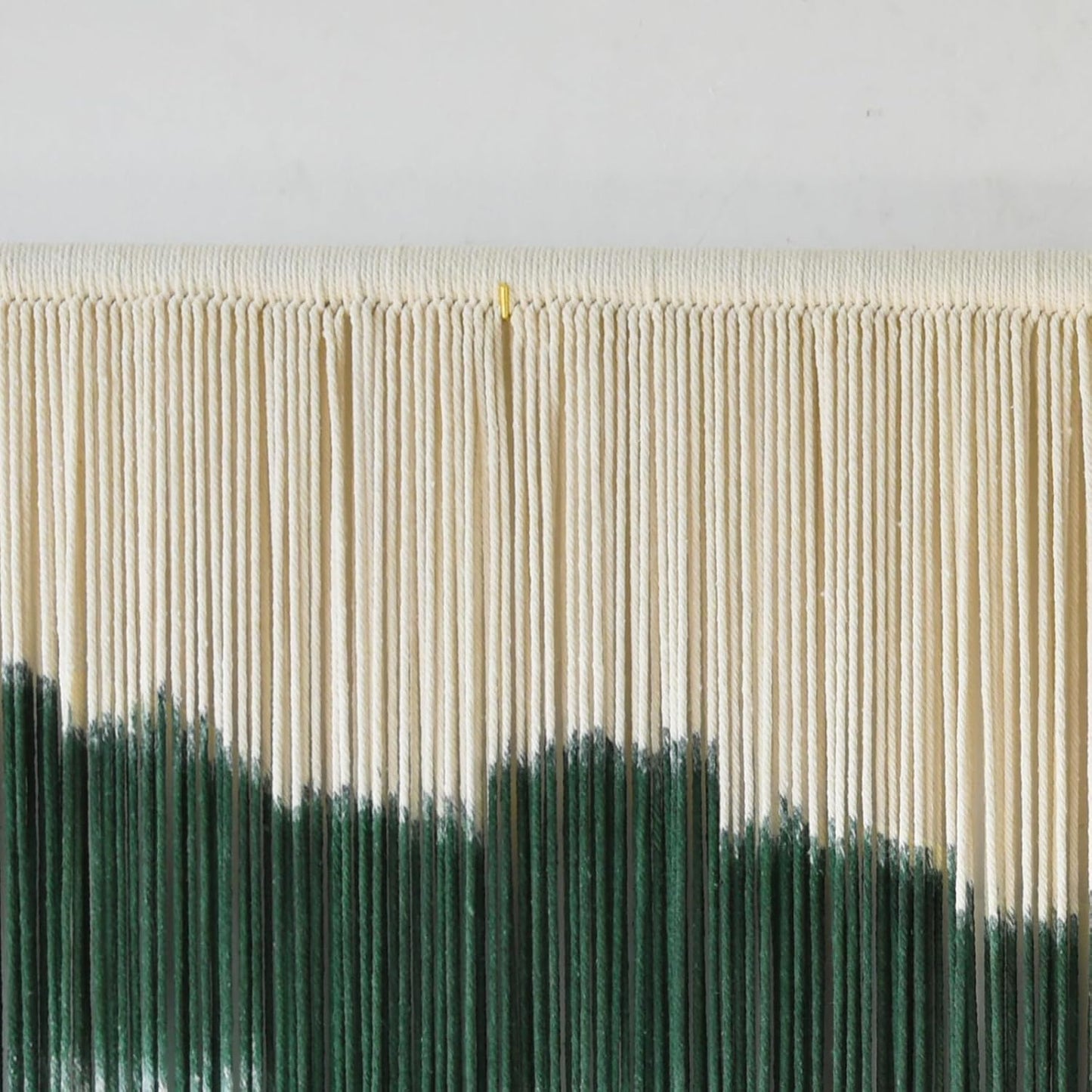 IOWER Large Macrame Wall Hanging Dip Dye Craftsmanship Fiber Yarn Wall Art Boho Wall Decor Home Decor 57''W x 35''L