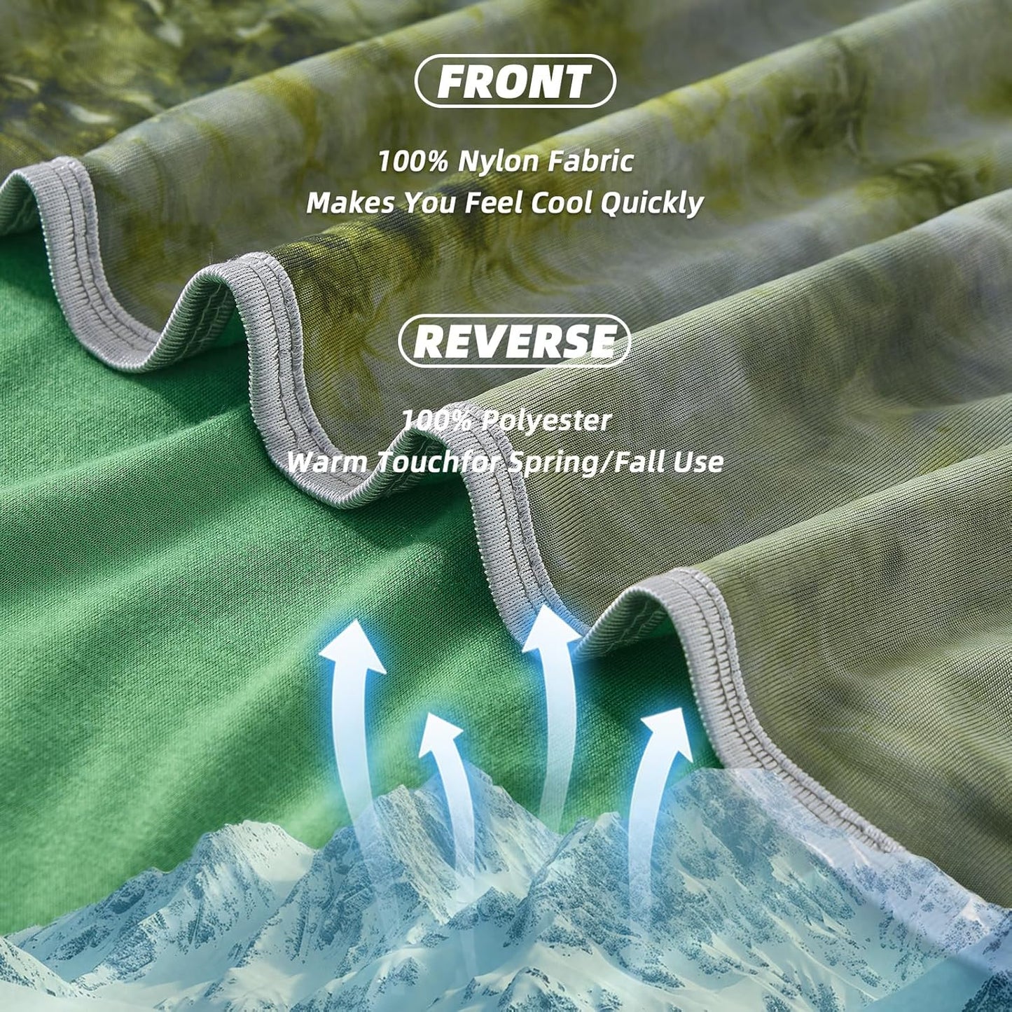 inhand Cooling Blanket King Size (90"x108"), Cooling Blankets for Hot Sleepers, Absorbs Heat to Keep Adults Cool for Summer Nights Sweats, Thin Cold Lightweight Blanket for Couch Bed, All Season Use