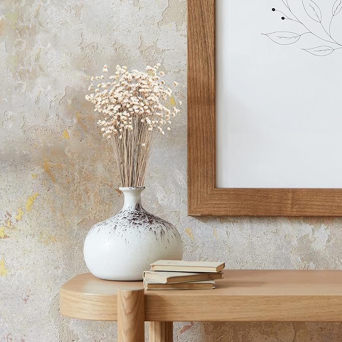 500 Pcs Natural Dry Flowers Mini Chamomile Small Star Daisy Dried Flowers Decorative White Daisy Bouquet for Wedding Vase Arrangements Decorations