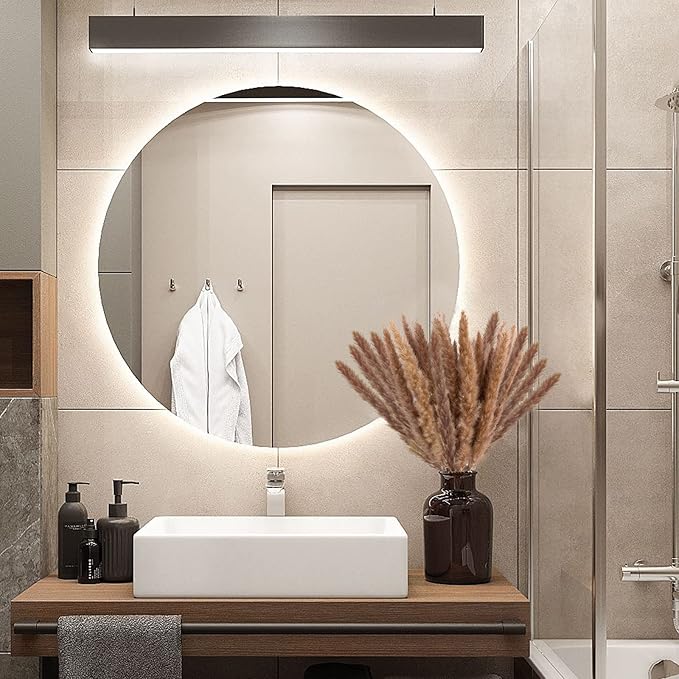 Uieke 120pcs Dried Brown Pampas Grass, 17" Natural Dried Flowers Arrangements Dried Reed Plumes for Home Boho Wedding Party Decoration