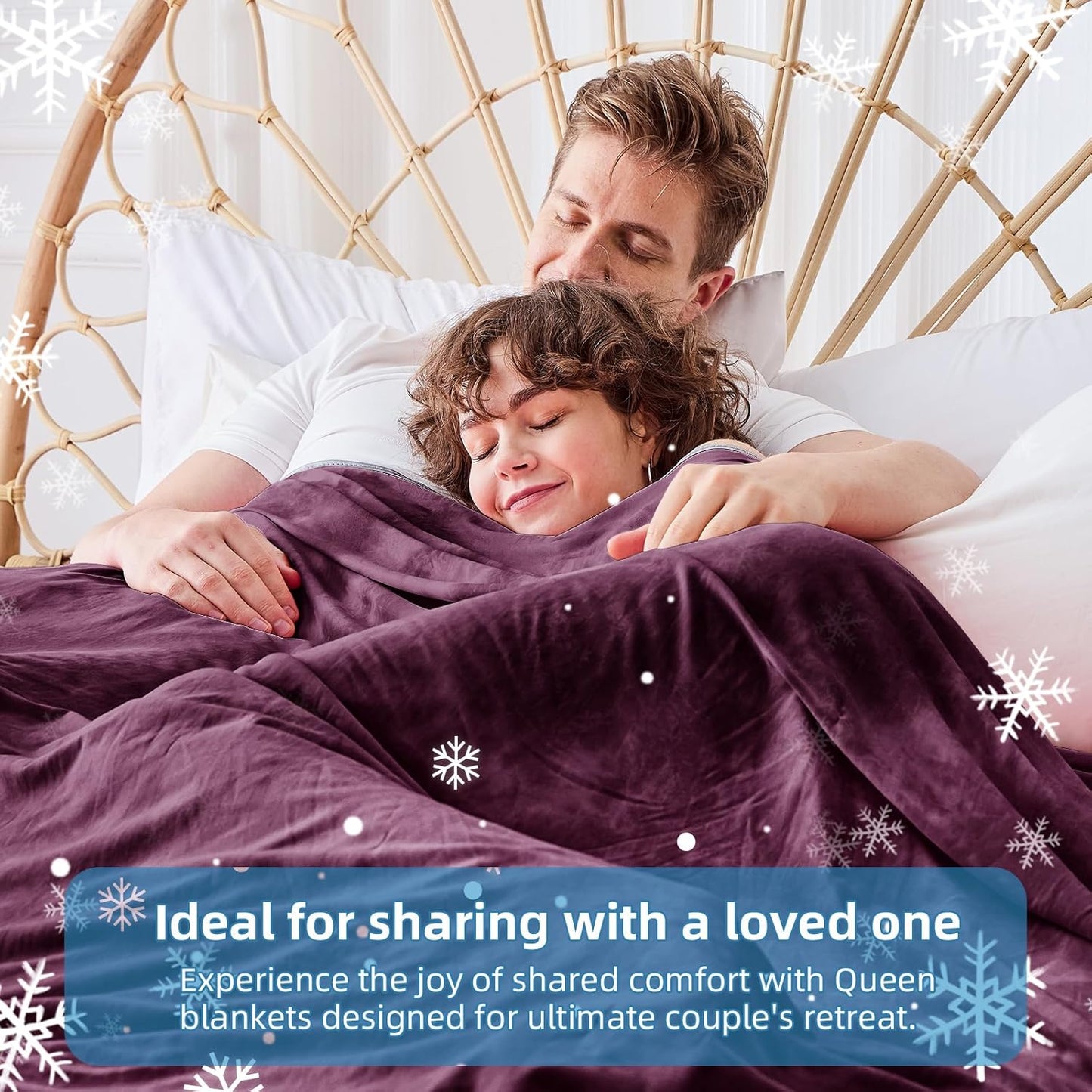 inhand Cooling Blanket King Size (90"x108"), Cooling Blankets for Hot Sleepers, Absorbs Heat to Keep Adults Cool for Summer Nights Sweats, Thin Cold Lightweight Blanket for Couch Bed, All Season Use